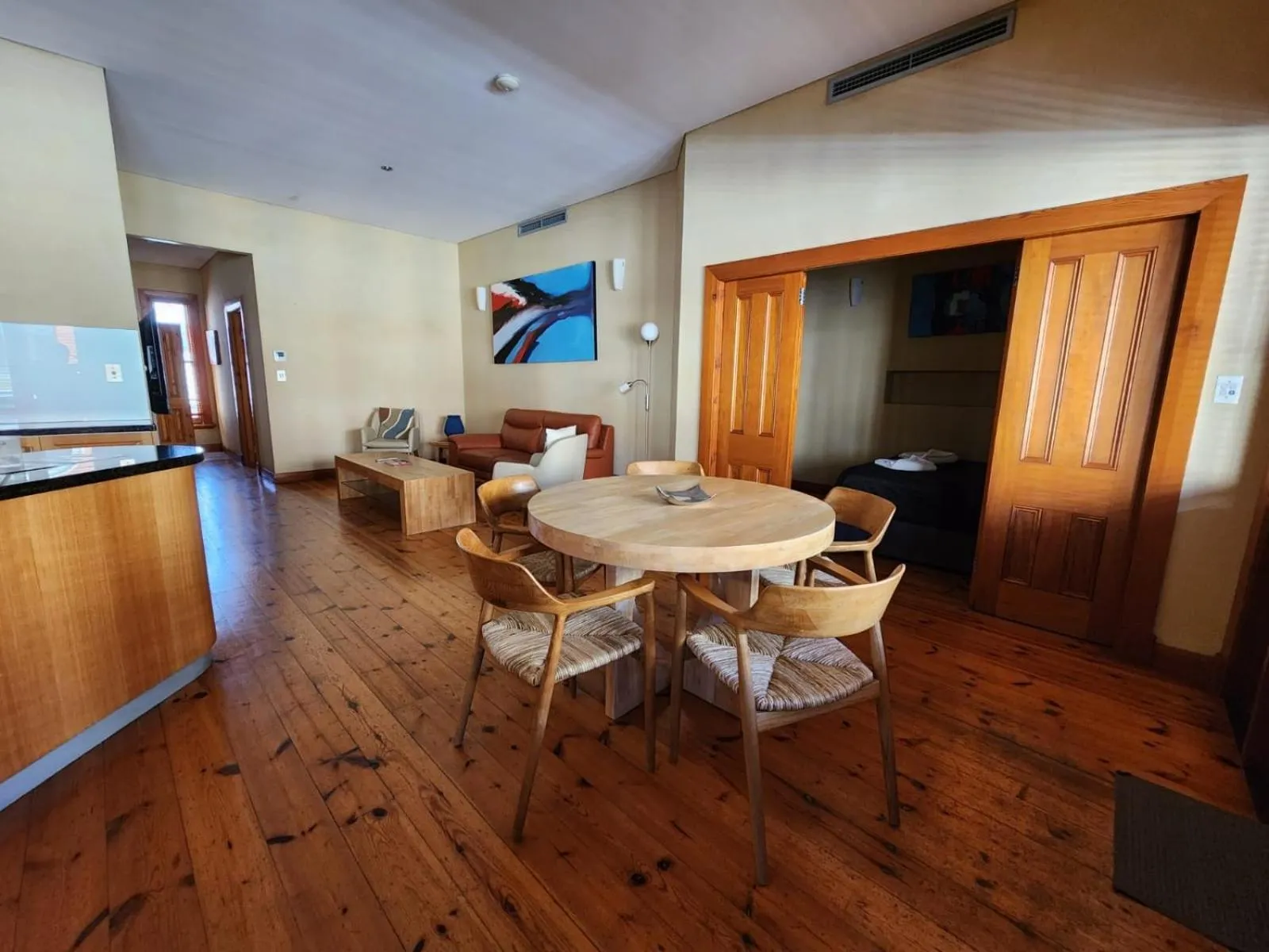 Living room in RIALTO SUITES Fremantle