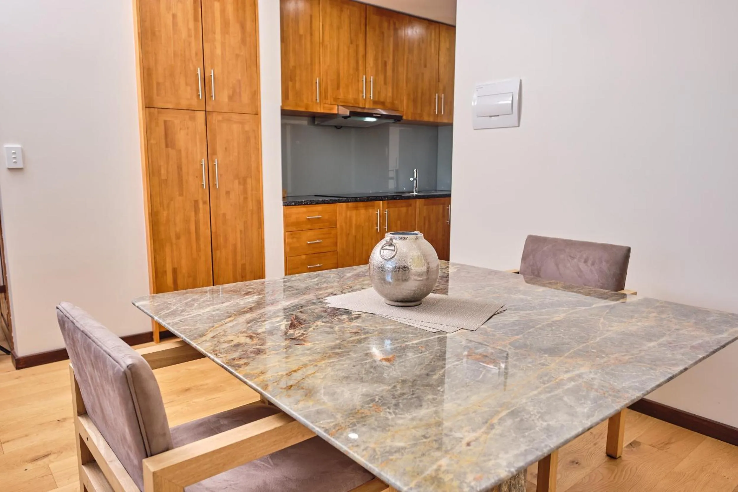 Dining area in RIALTO SUITES Fremantle