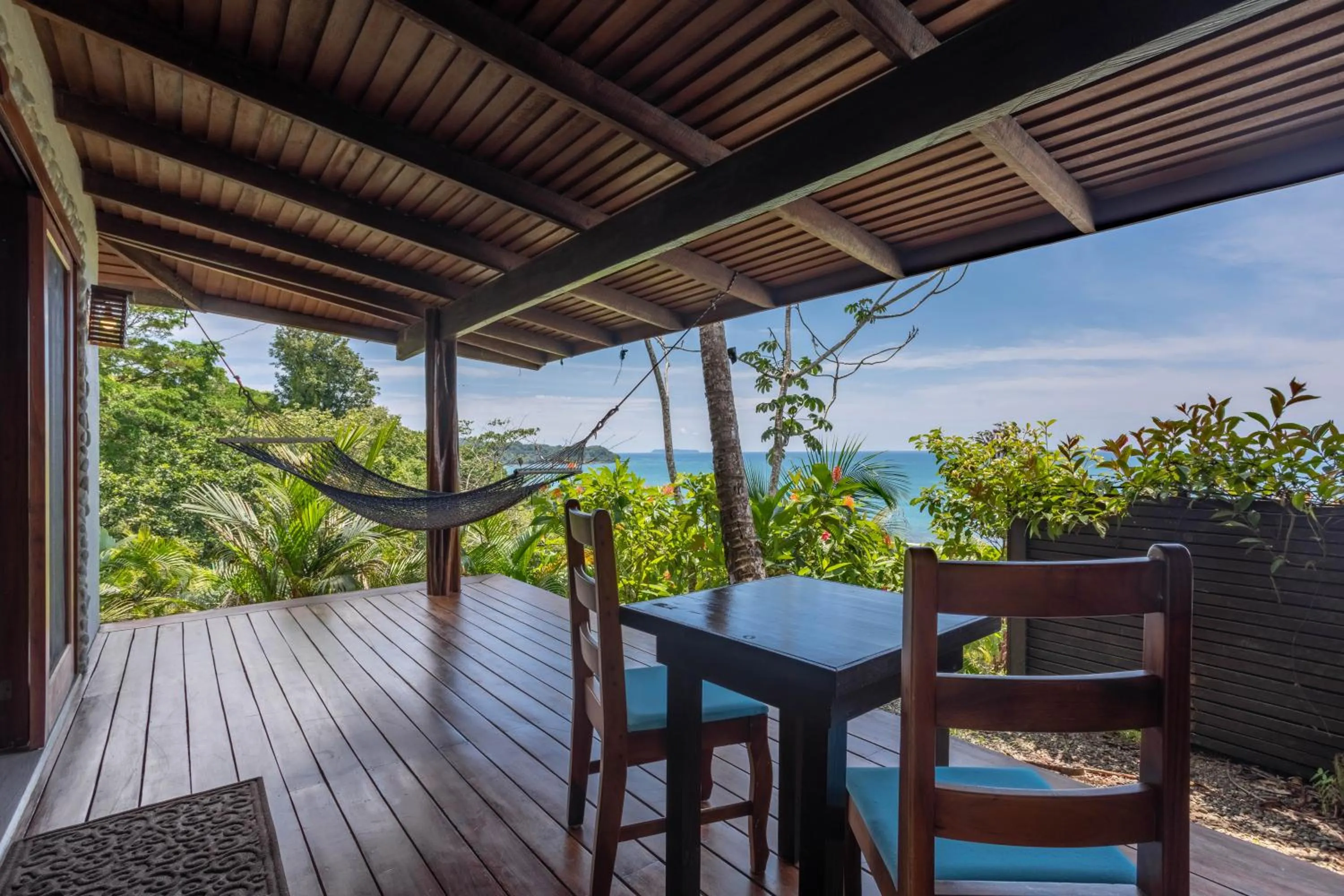Patio in The Tranquilo Lodge, Adult Only, All meals included