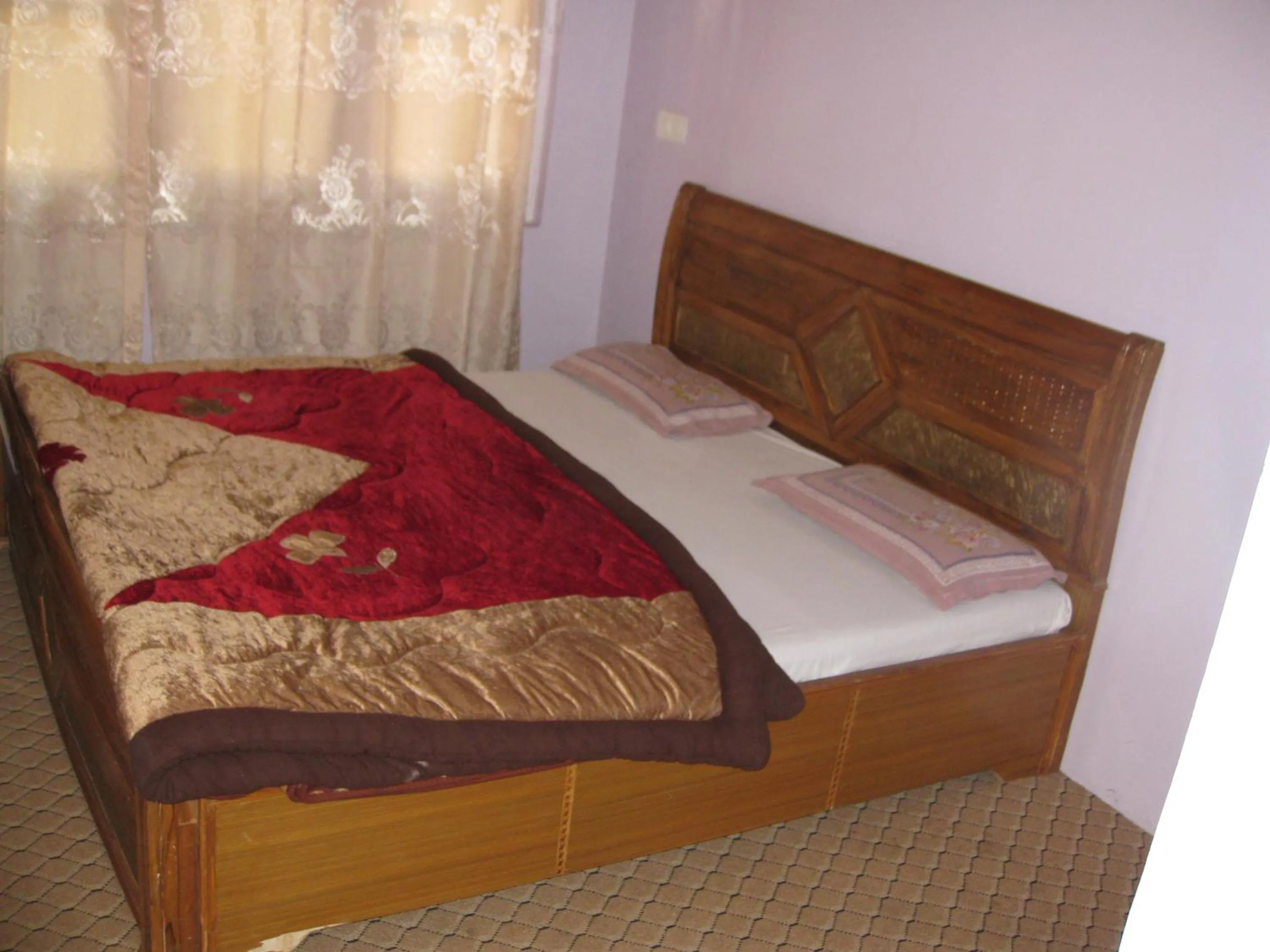 Bed in Hotel Gulistan