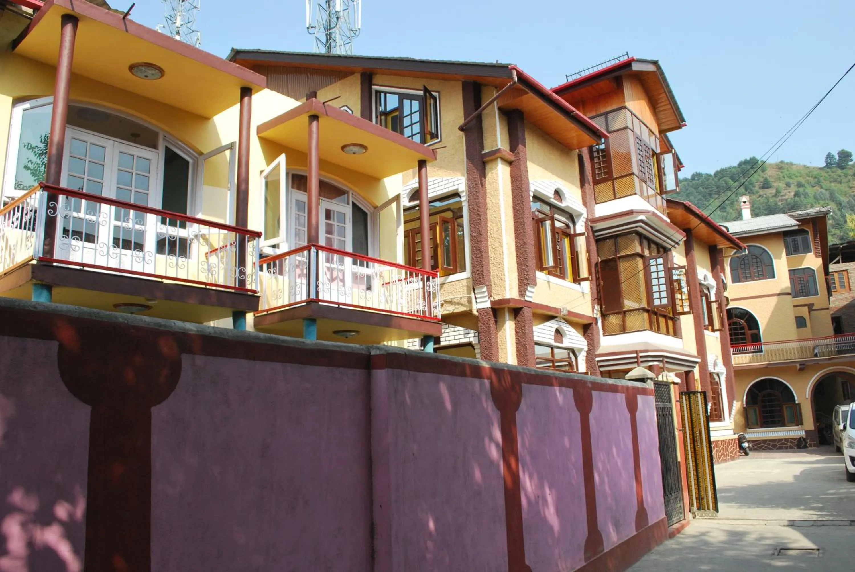 Bird's eye view in Hotel Gulistan