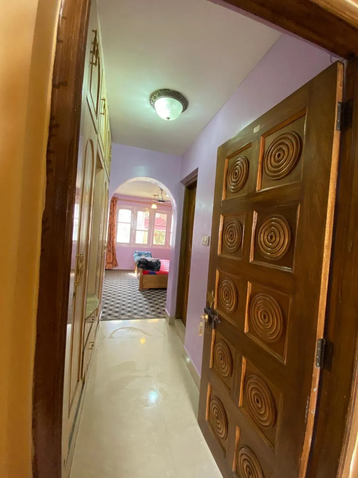 Bed in Hotel Gulistan