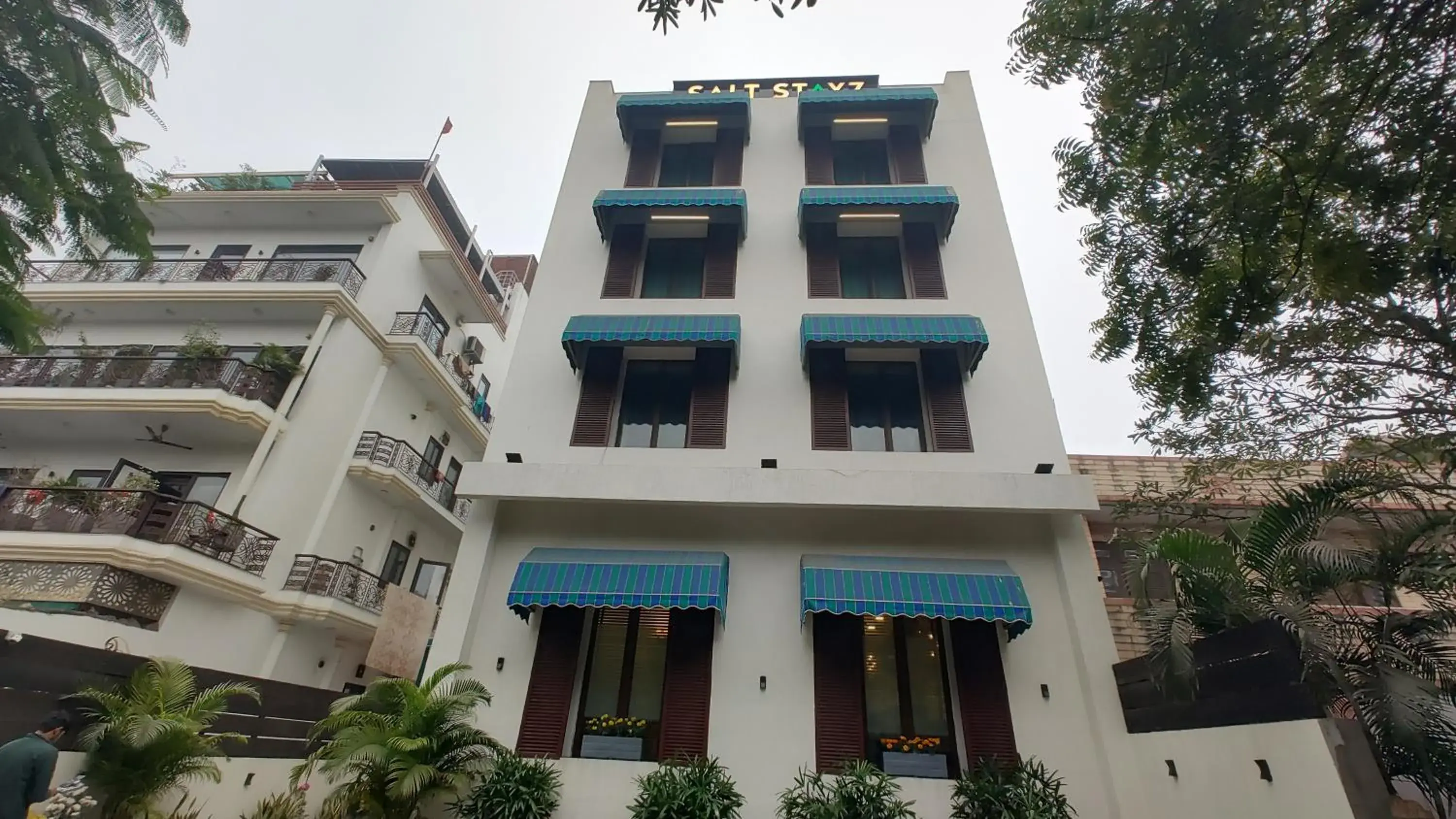 Property building in Saltstayz Thyme Sukhdev Vihar, New Delhi Property building in Saltstayz Thyme Sukhdev Vihar, New Delhi