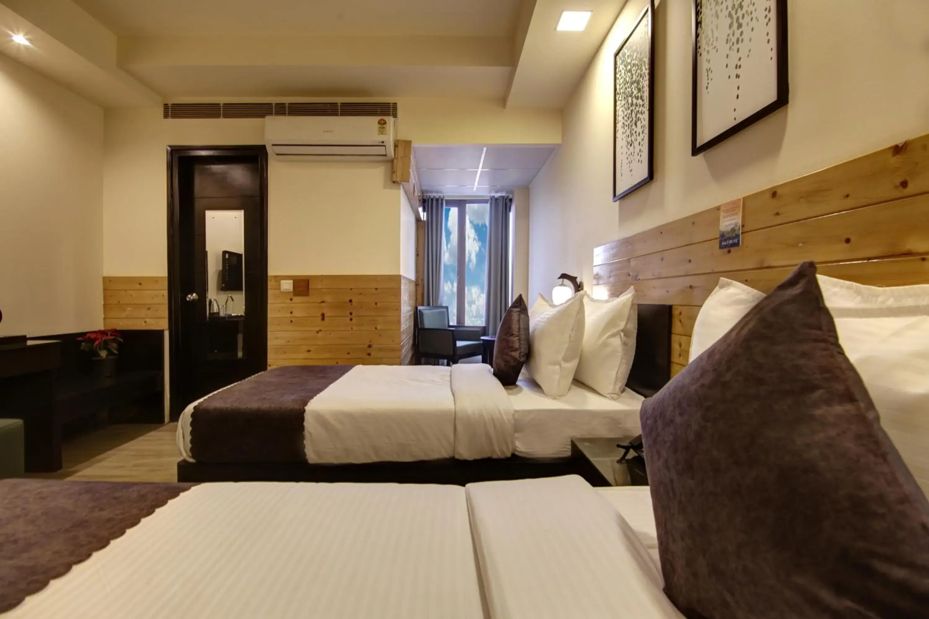 Bed in Saltstayz Thyme Sukhdev Vihar, New Delhi Bed in Saltstayz Thyme Sukhdev Vihar, New Delhi