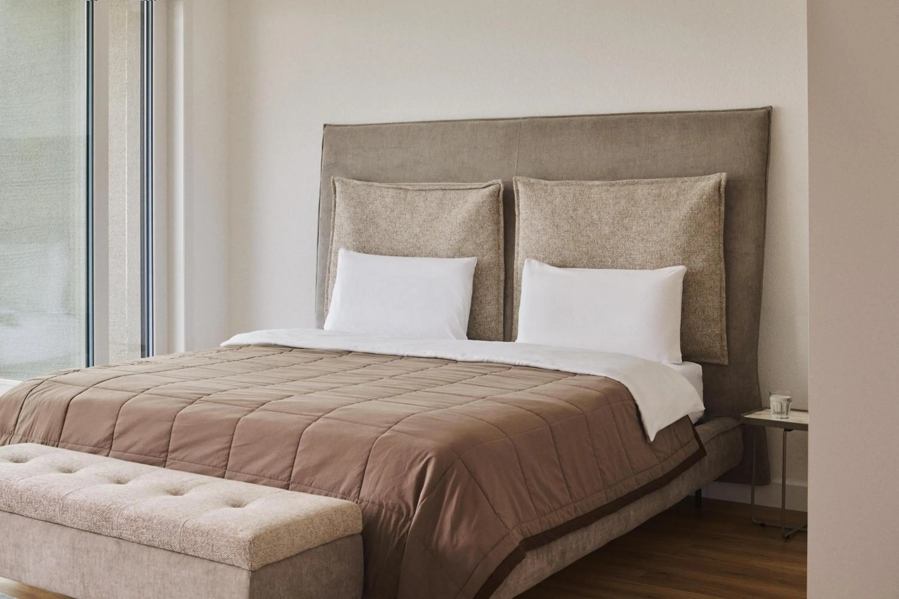 Bedroom, Bed in Belmont Residences lakeview in Horgen Zürich Zug Pfäffikon