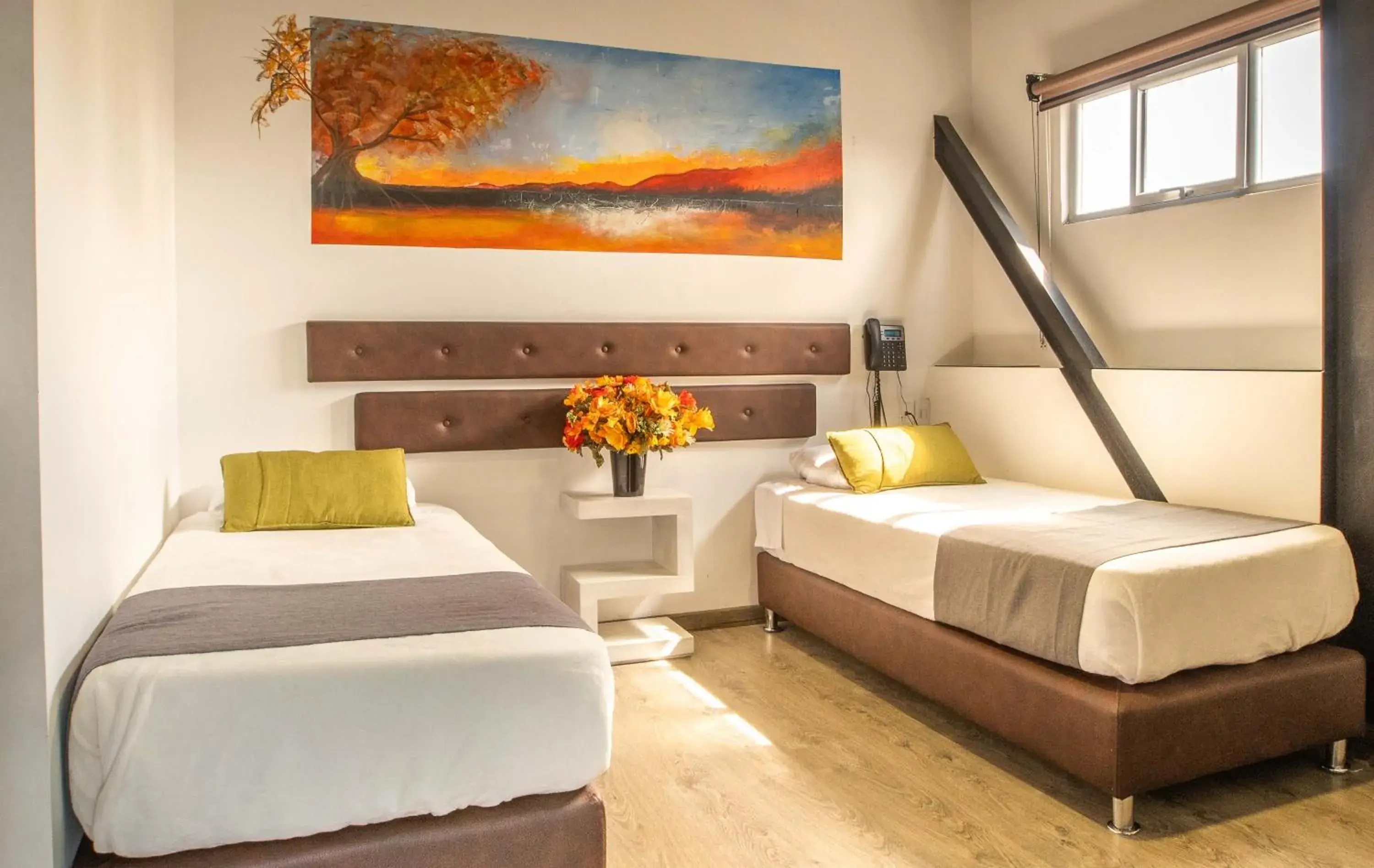 Twin Room in Hotel Wess Twin Room in Hotel Wess