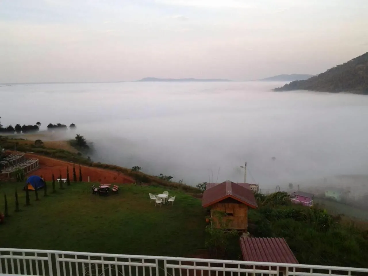 Property building in Mhork Buri Resort