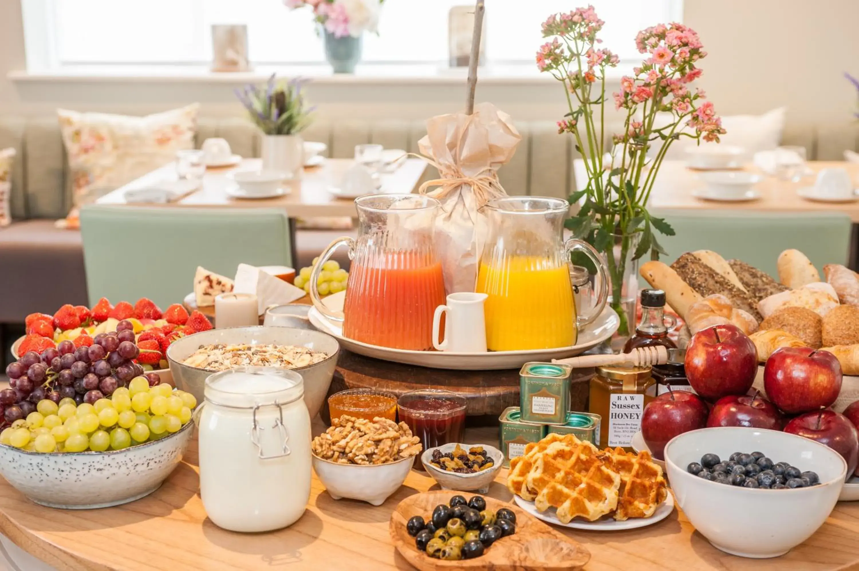 Breakfast in The Charm Brighton Boutique Hotel & Spa Breakfast in The Charm Brighton Boutique Hotel & Spa