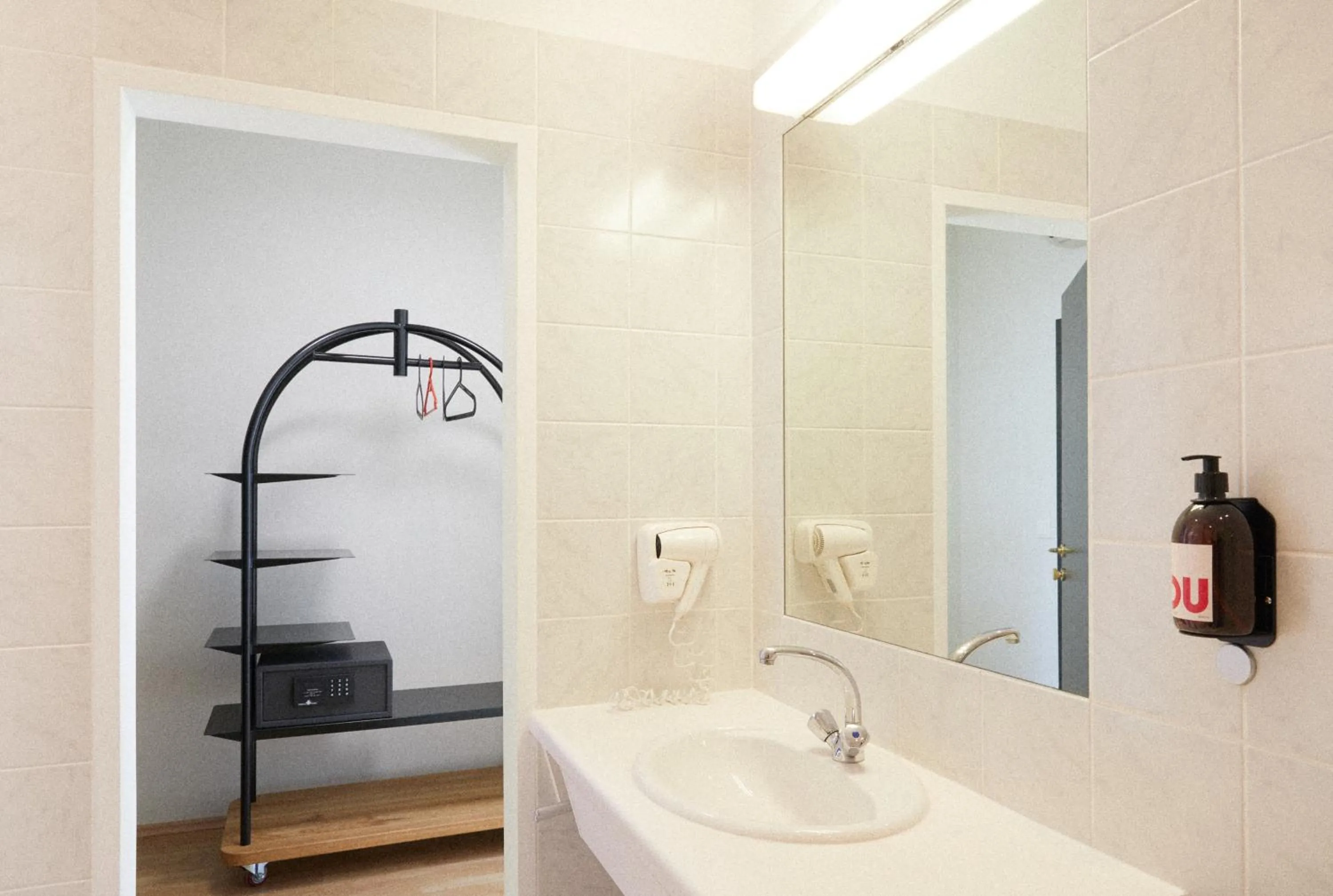 Bathroom in Hotel Babula am Augarten