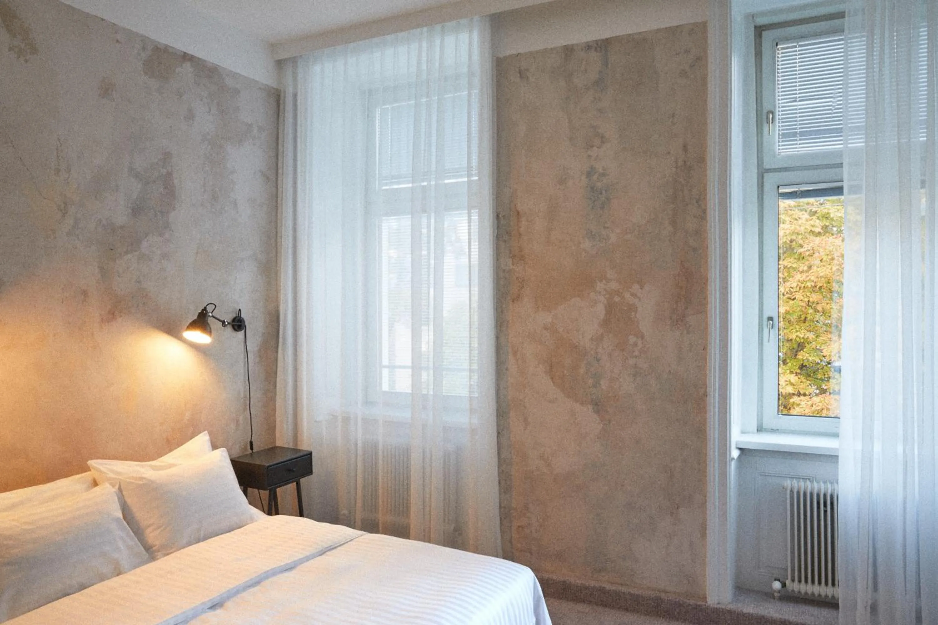 Bed in Hotel Babula am Augarten