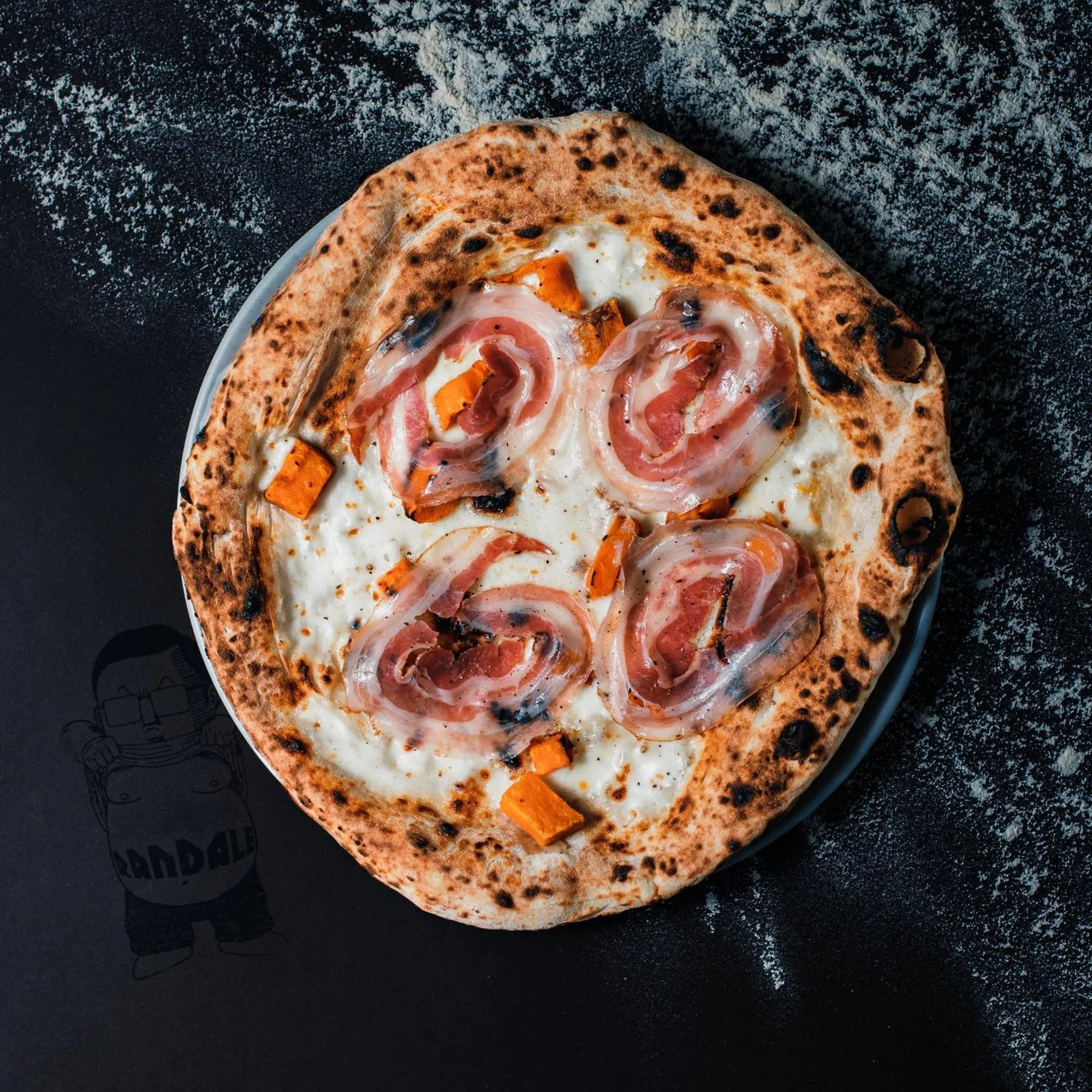 Restaurant/places to eat in Hotel Babula am Augarten