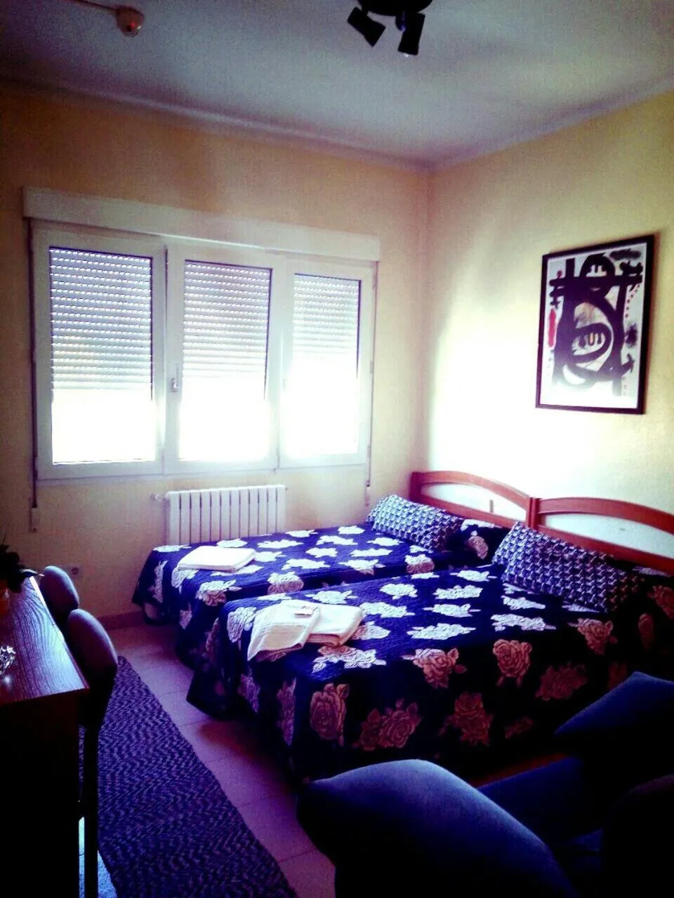 Bed in Hostal Monteclaro