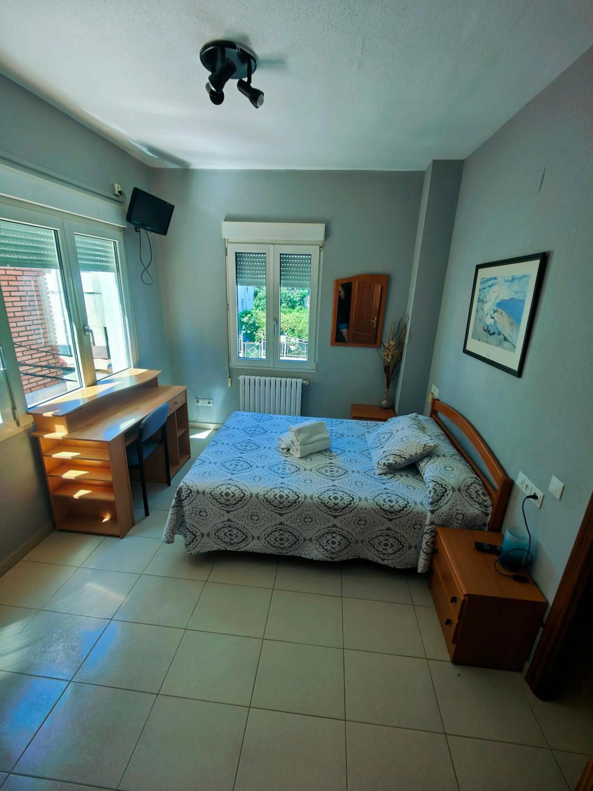 Bed in Hostal Monteclaro