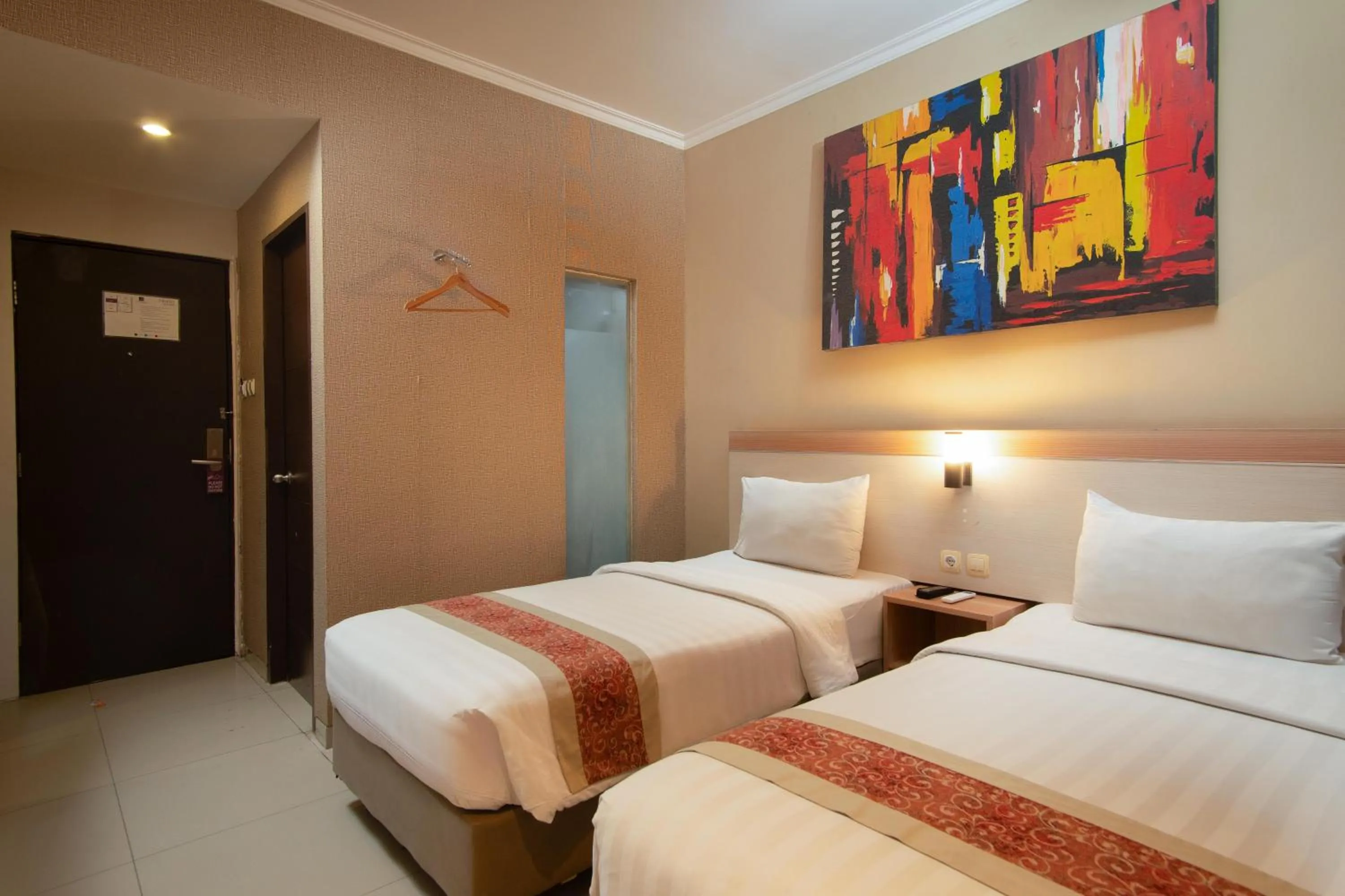 Bed in Laxston Hotel