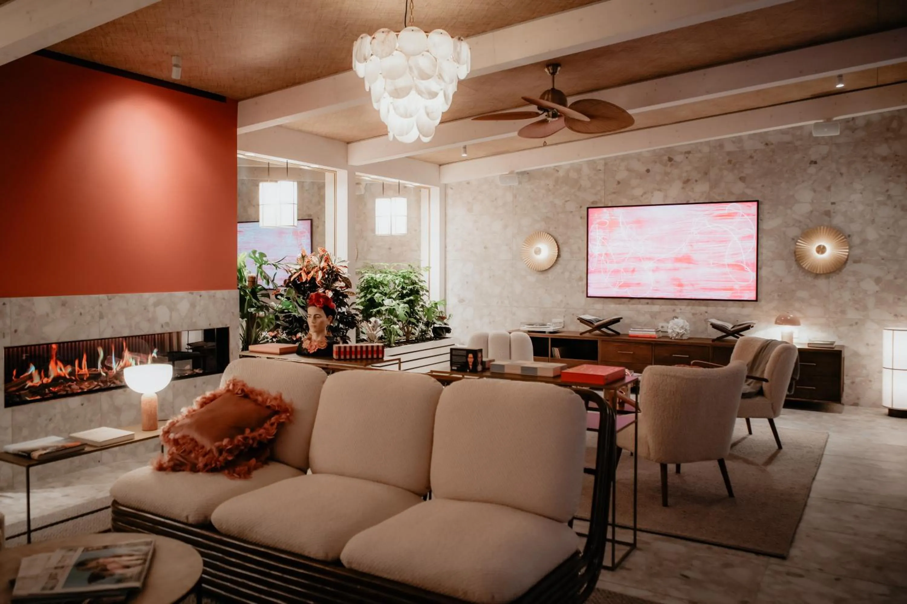 Communal lounge/ TV room in Goldstück - Adults Only