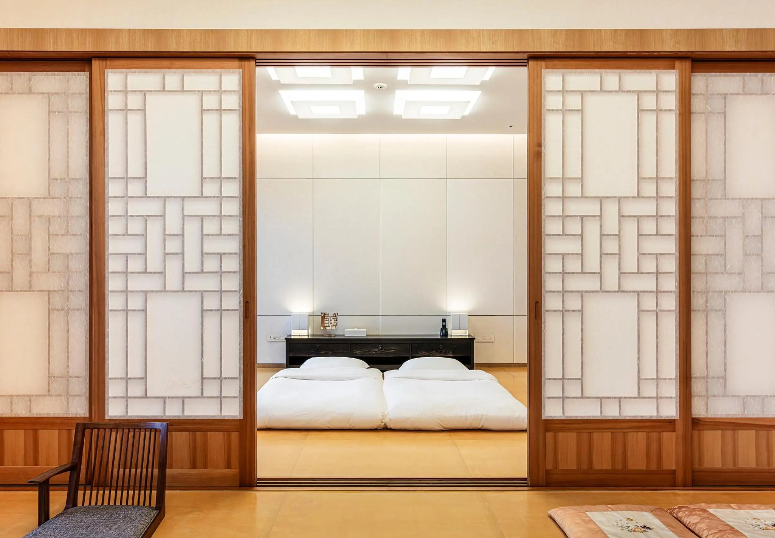 Bed in SEAMARQ HOTEL