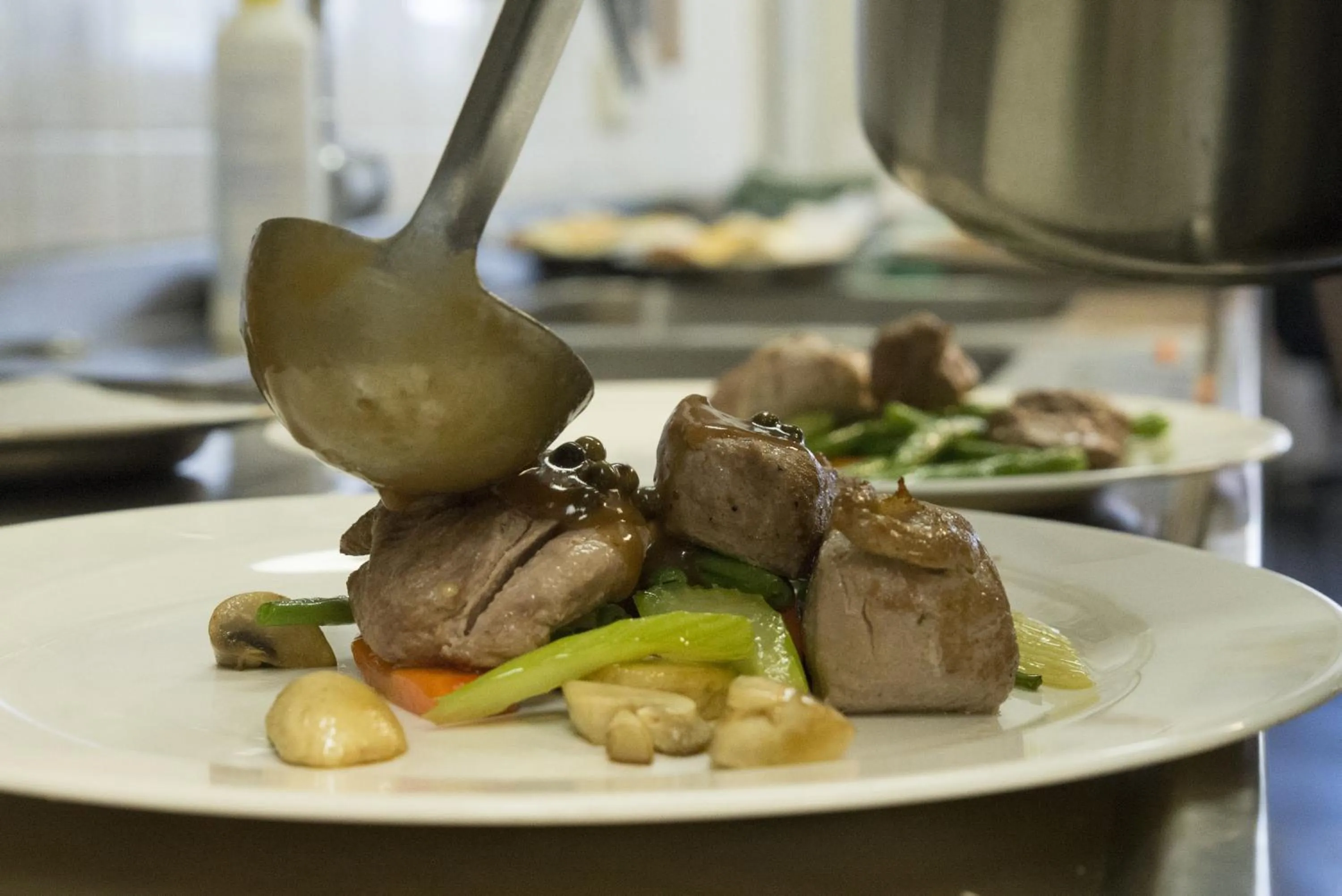 Food close-up in Strandhotel Bos en Duin