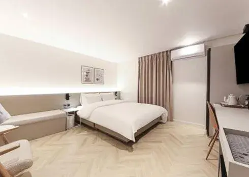 Bed in Hotel Yam Yeonsan Bed in Hotel Yam Yeonsan