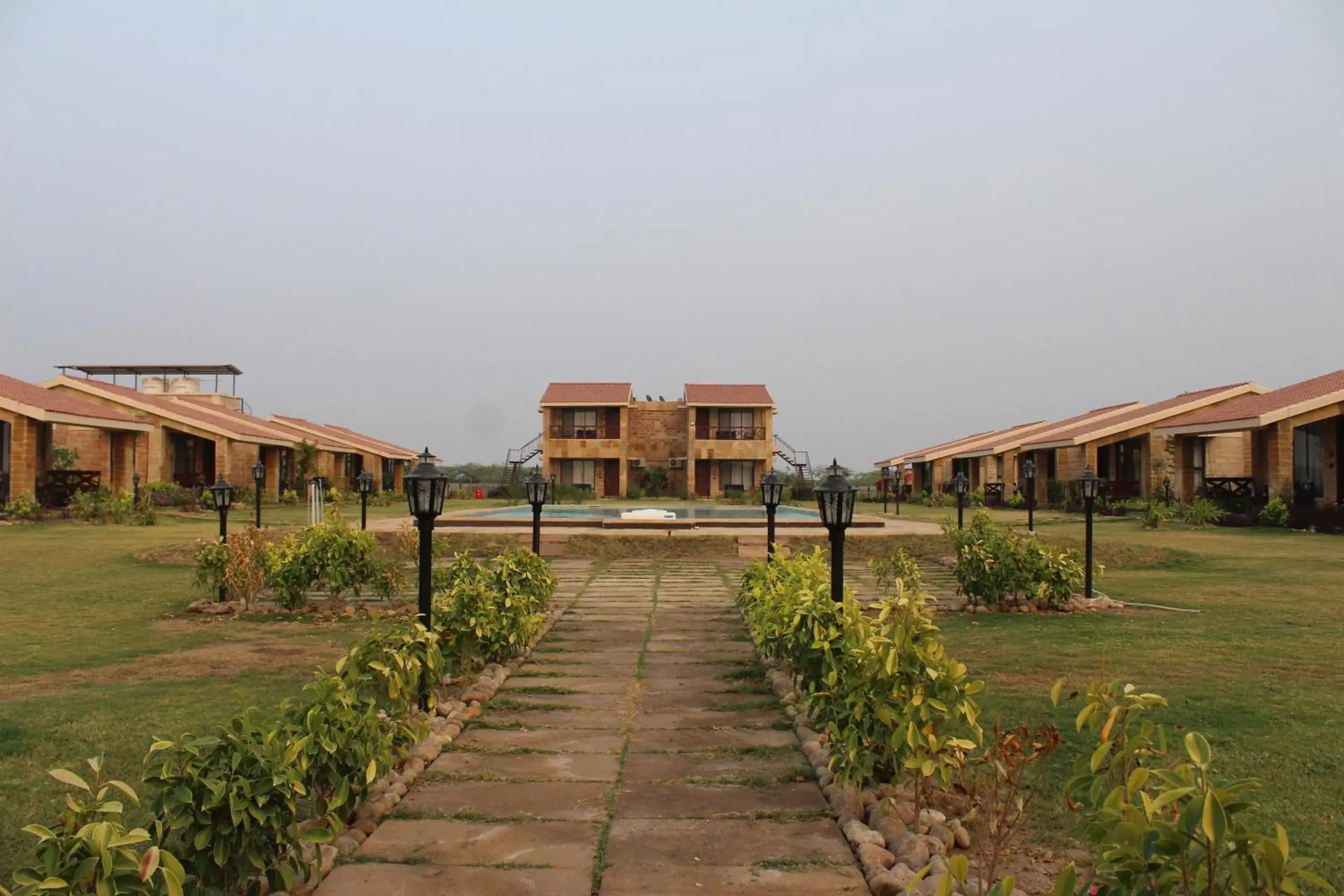 Property building in The Blackbuck Trails Velavadar Property building in The Blackbuck Trails Velavadar