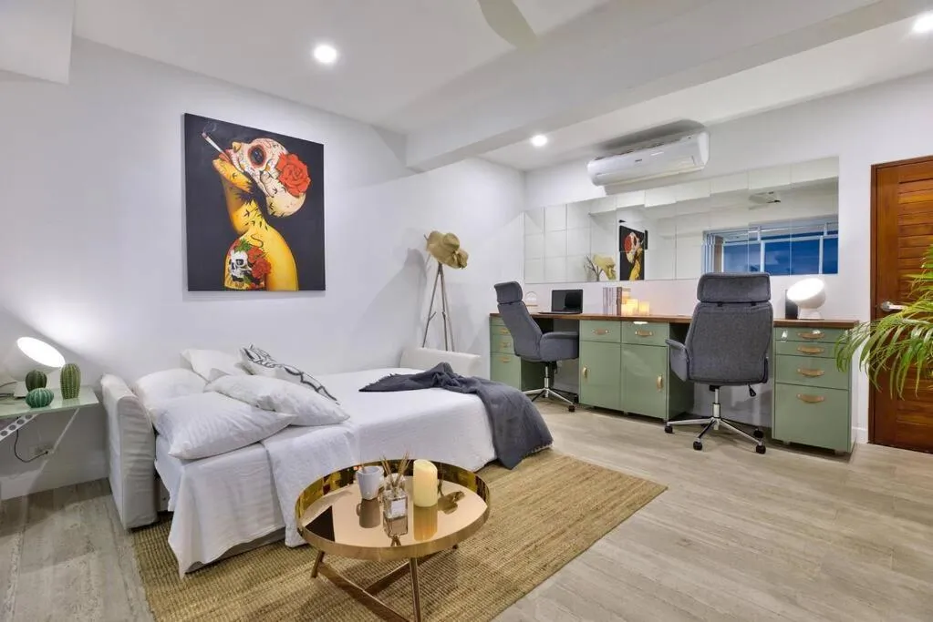 Bed in Stylish Sea View Villa, 5 Bedrooms KBR13