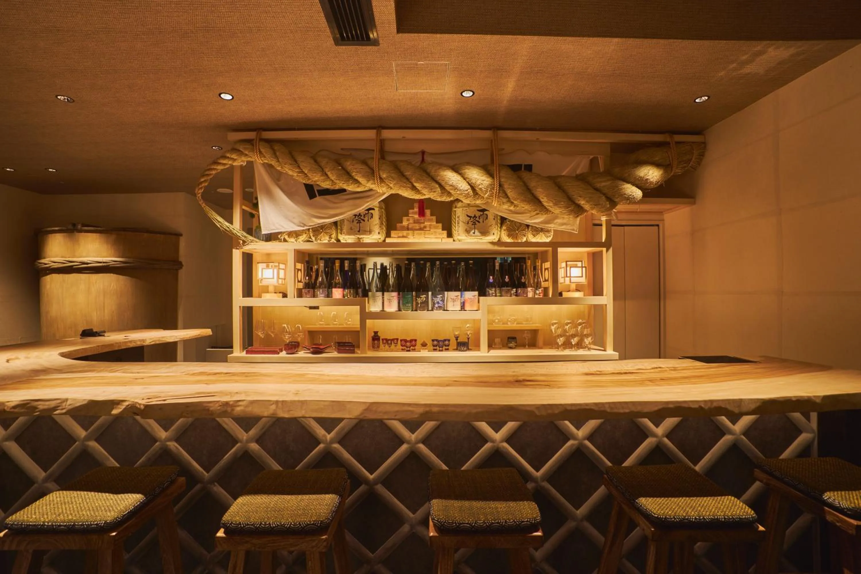 Lobby or reception in SAKE Bar Hotel Asakusa