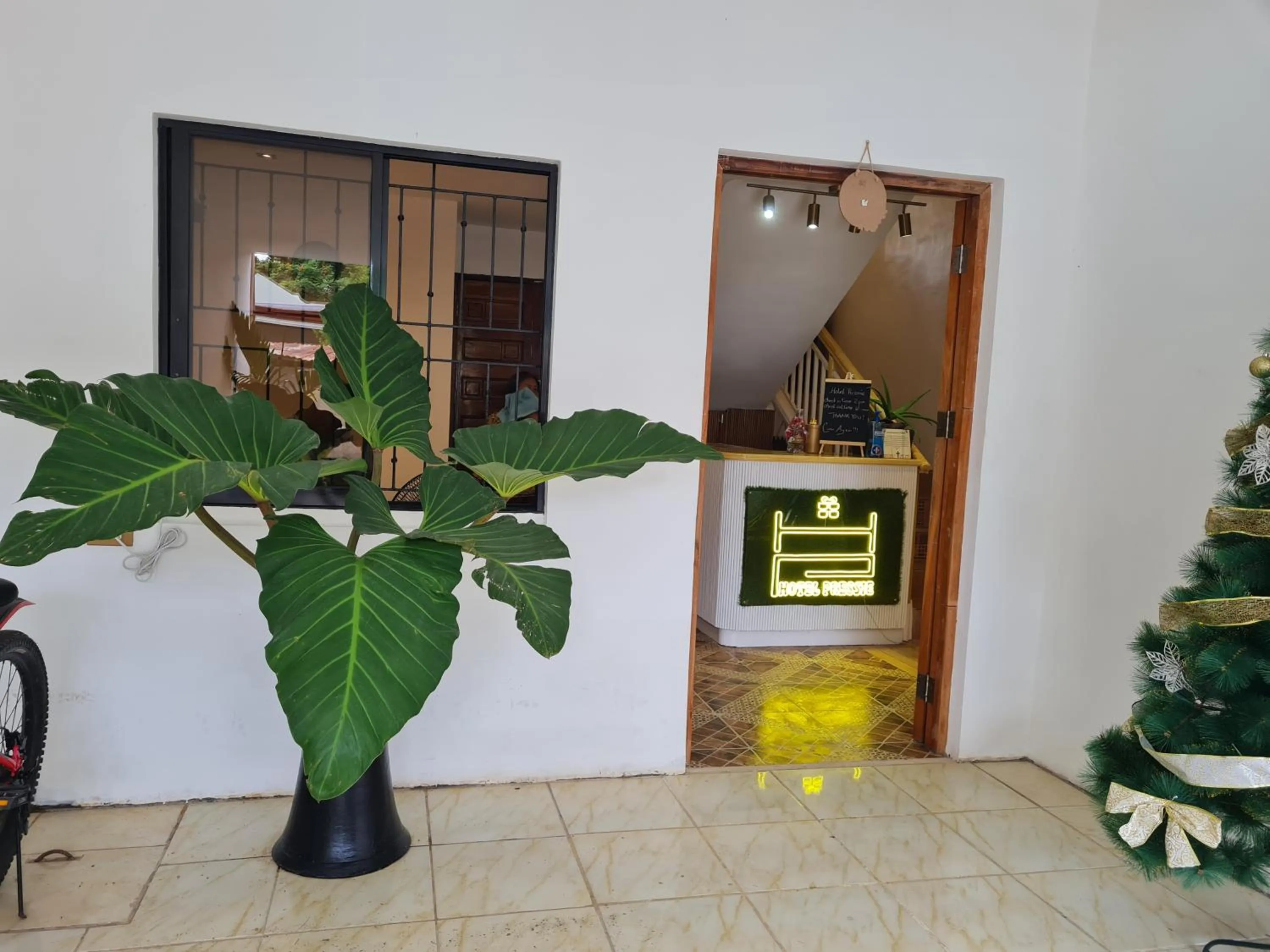 Facade/entrance in Hotel Pressie by SMS Hospitality