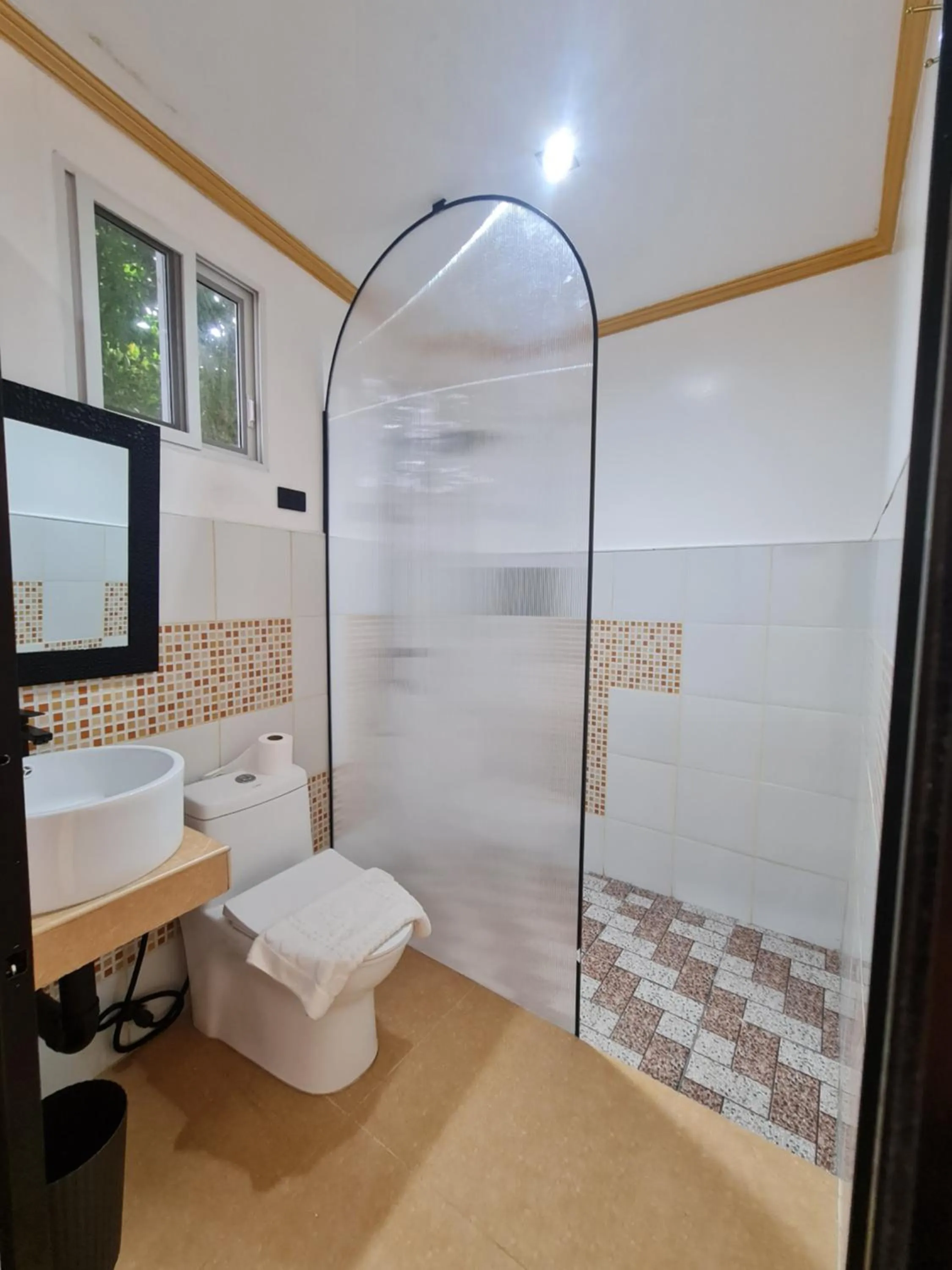 Shower in Hotel Pressie by SMS Hospitality