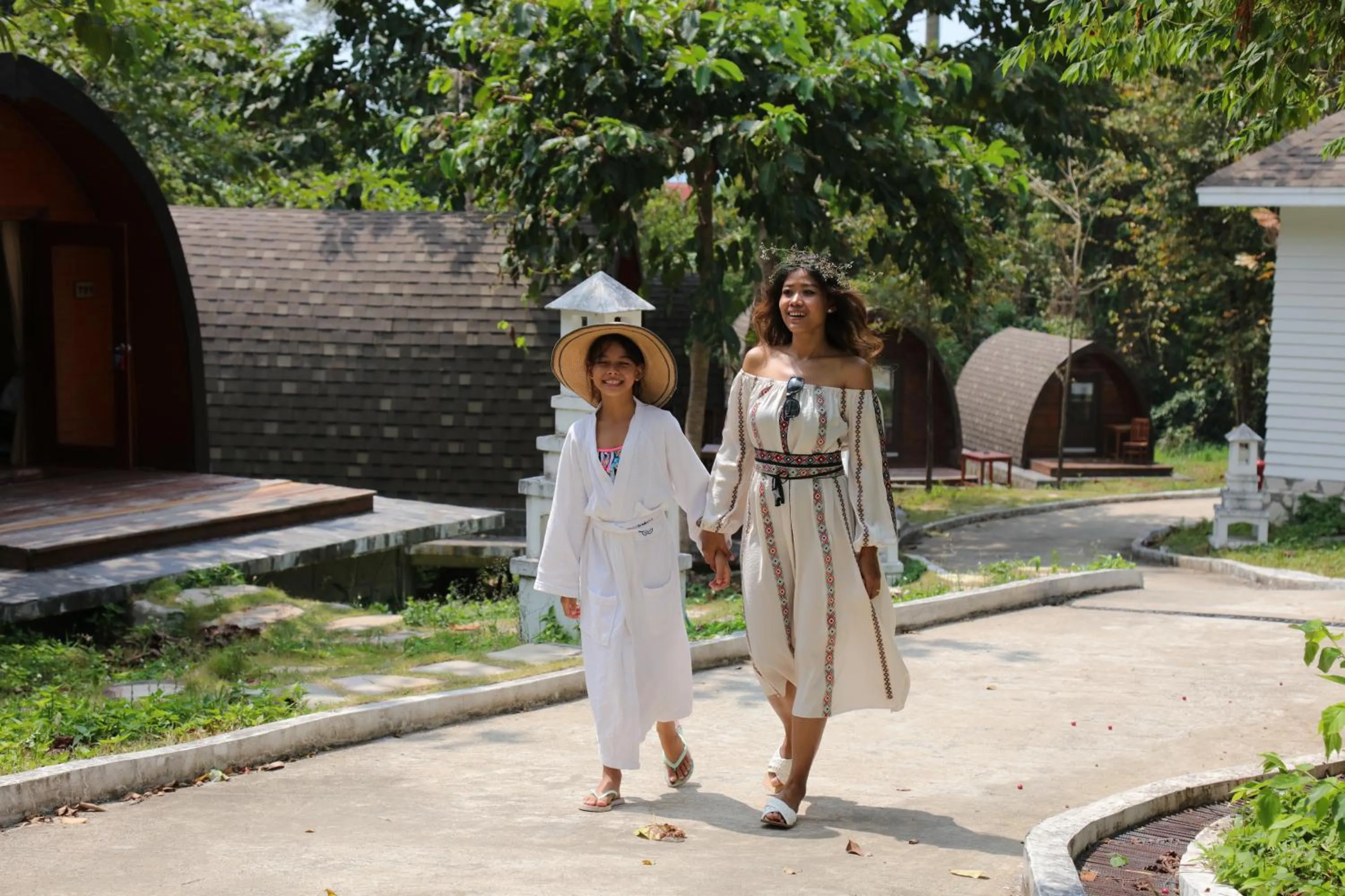 Garden in Pod Village by Independence Hotels