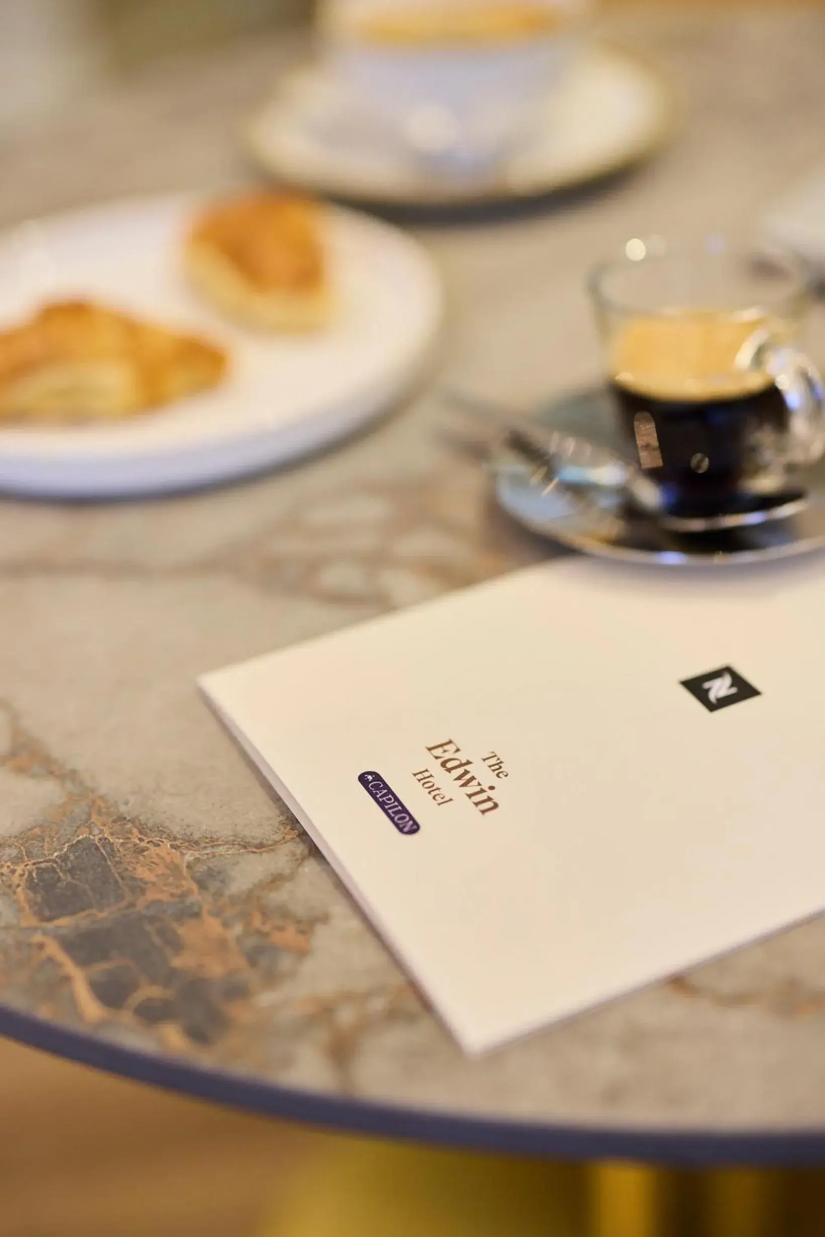 Continental breakfast in The Edwin Hotel Continental breakfast in The Edwin Hotel