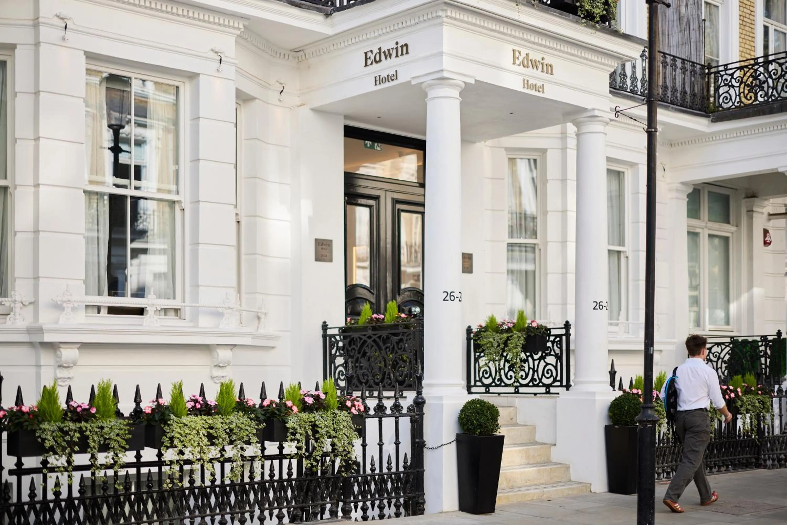 Property building in The Edwin Hotel