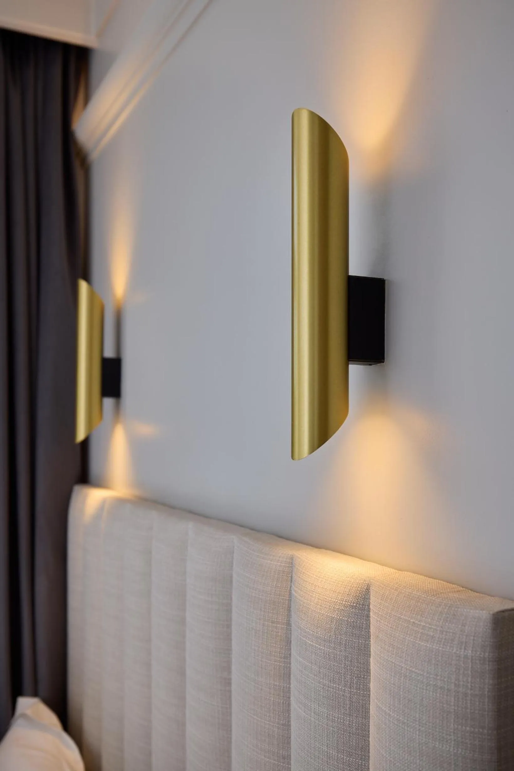 Decorative detail, Bed in The Edwin Hotel