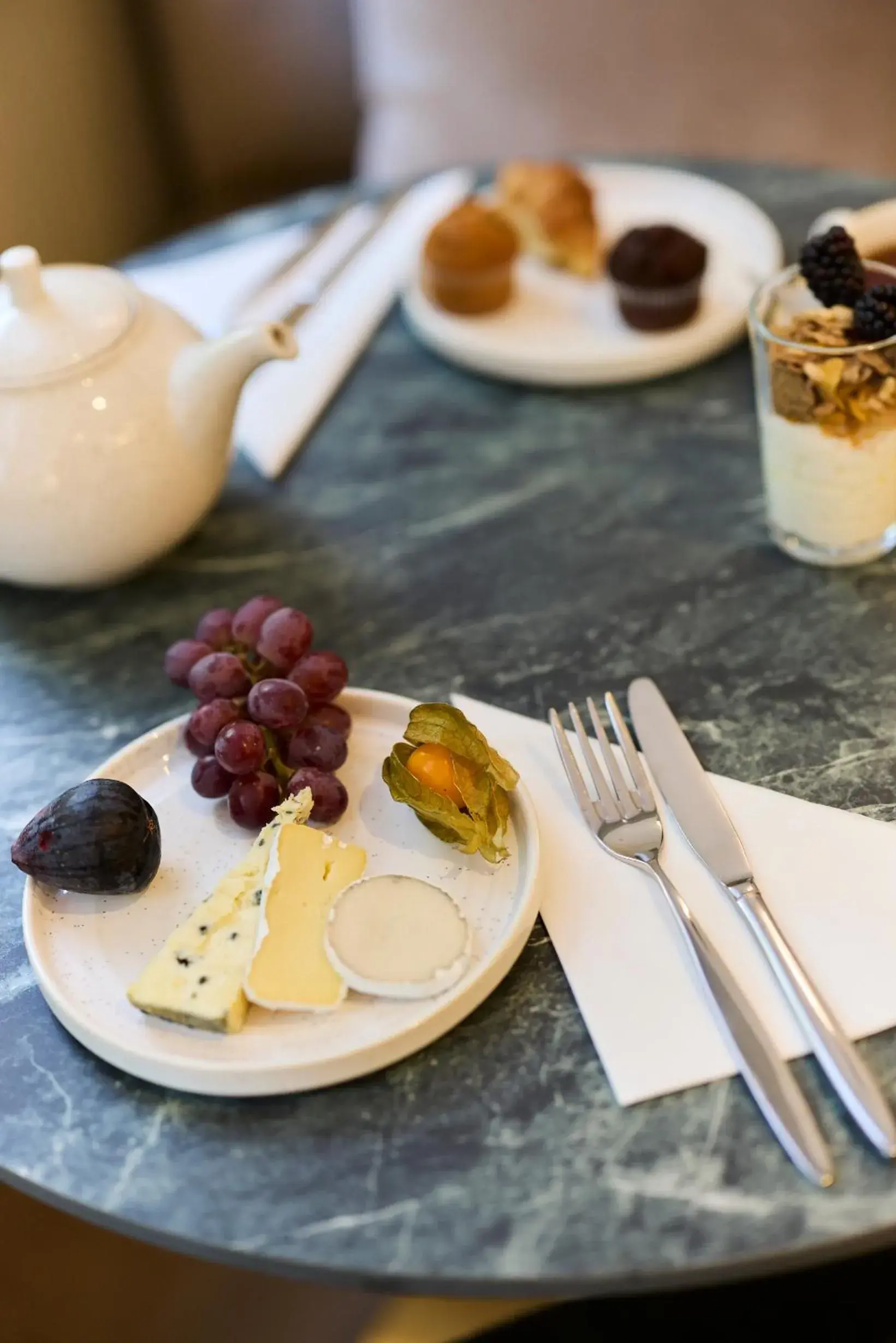 Continental breakfast in The Edwin Hotel Continental breakfast in The Edwin Hotel