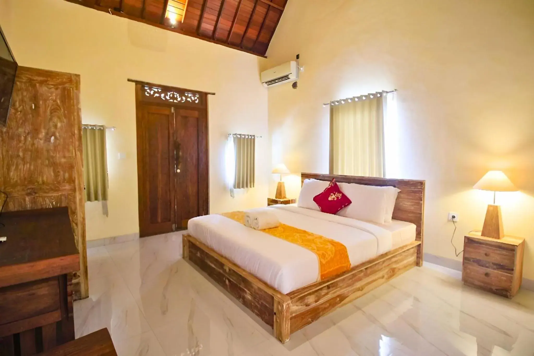 Bed in Buruan Sari Villas by AGATA Bed in Buruan Sari Villas by AGATA