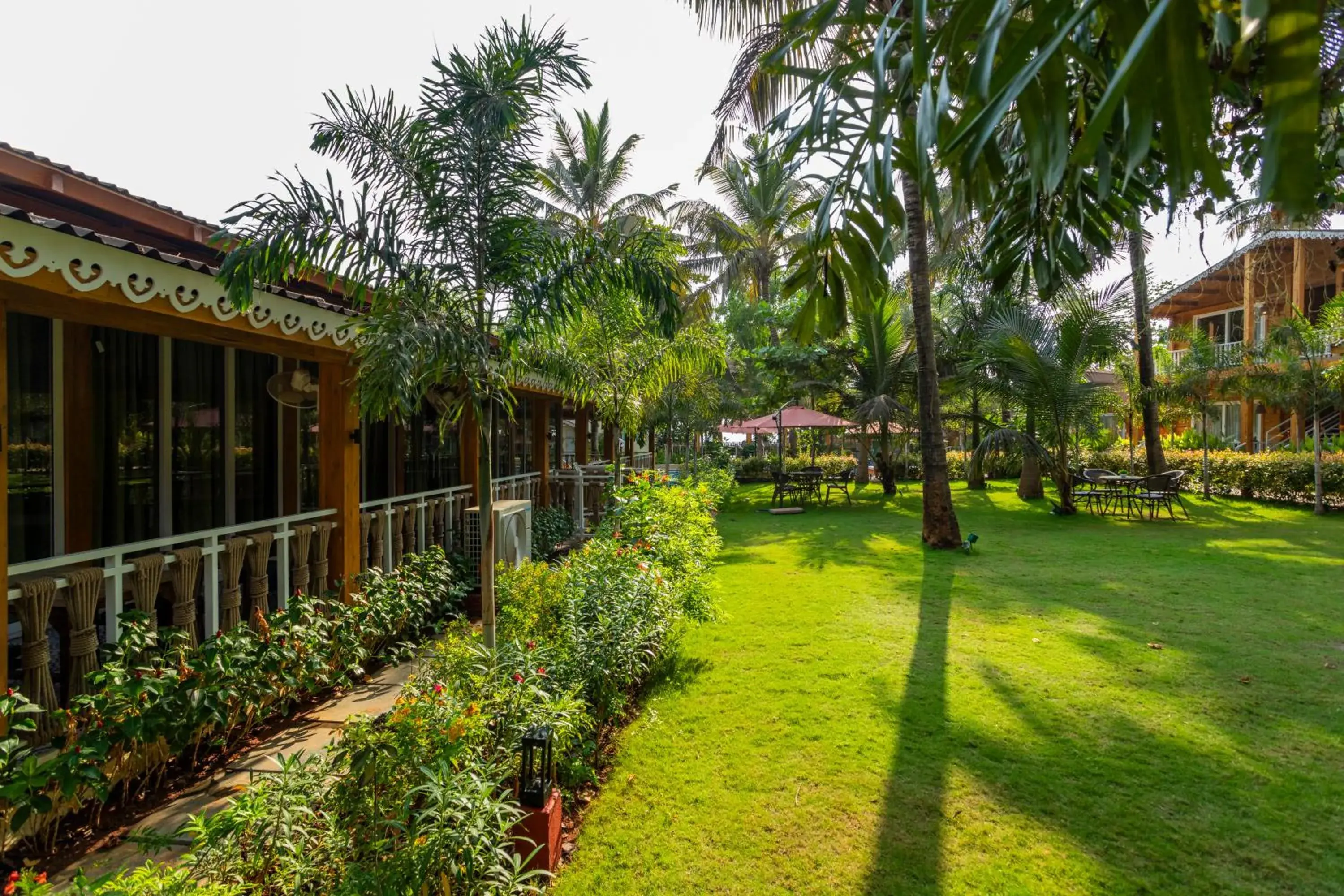 Garden view in Aralea Beach Resort By Stone Wood Premier Garden view in Aralea Beach Resort By Stone Wood Premier