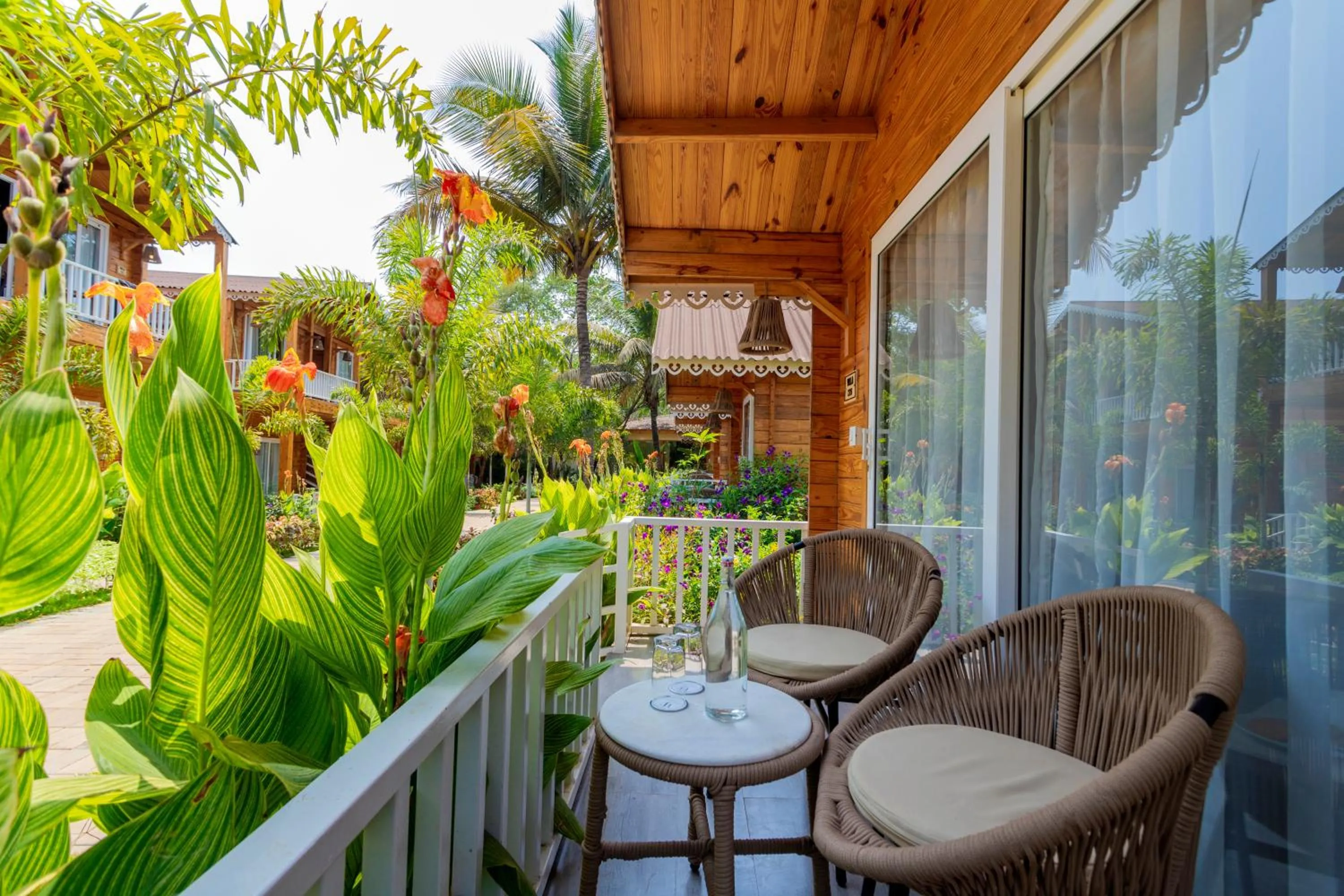 Balcony/Terrace in Aralea Beach Resort By Stone Wood Premier