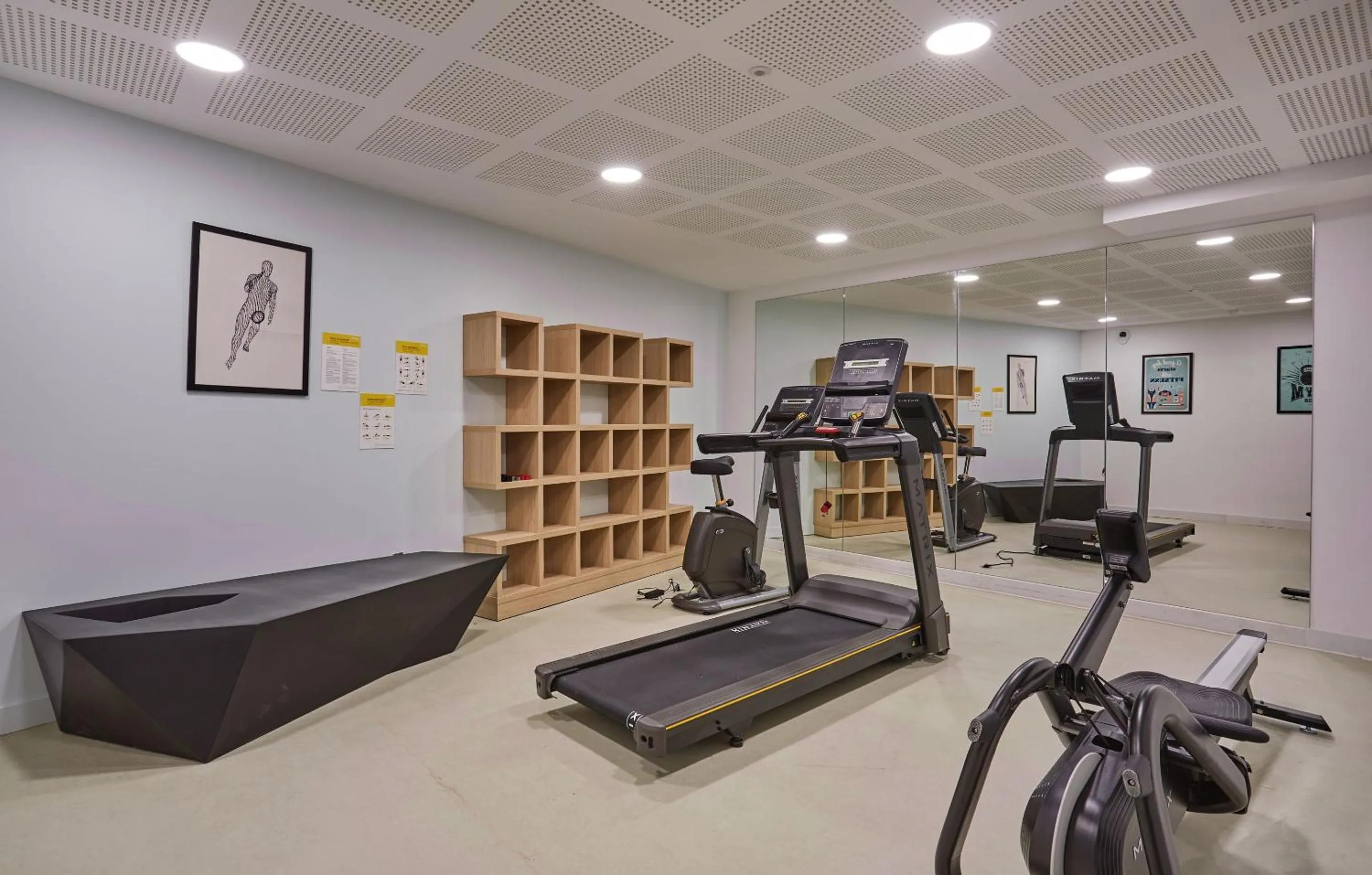 Fitness centre/facilities in Appart'hôtel Odalys City - Nîmes Arènes - Palais des Congrès