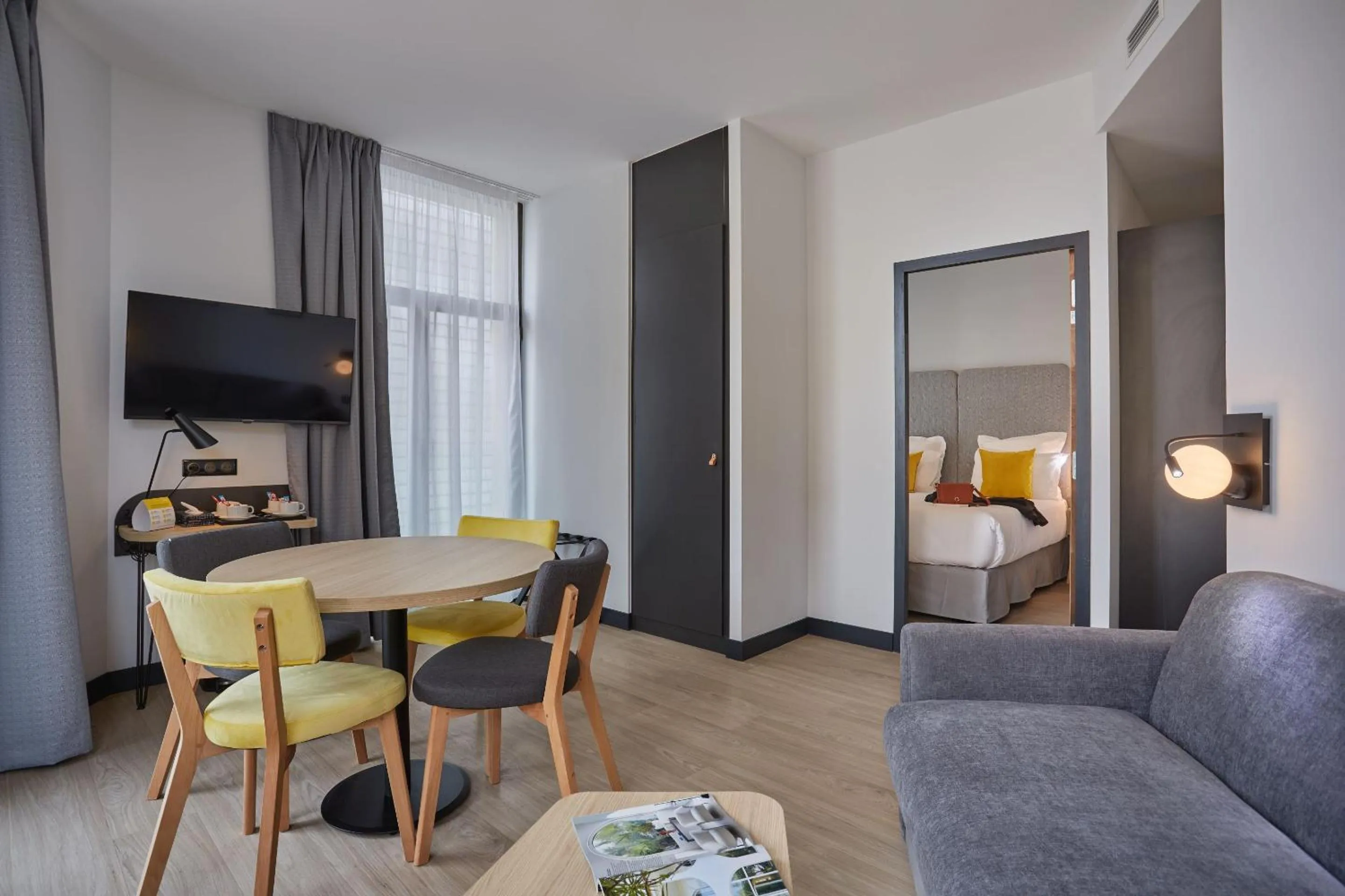 Bedroom in Appart'hôtel Odalys City - Nîmes Arènes - Palais des Congrès