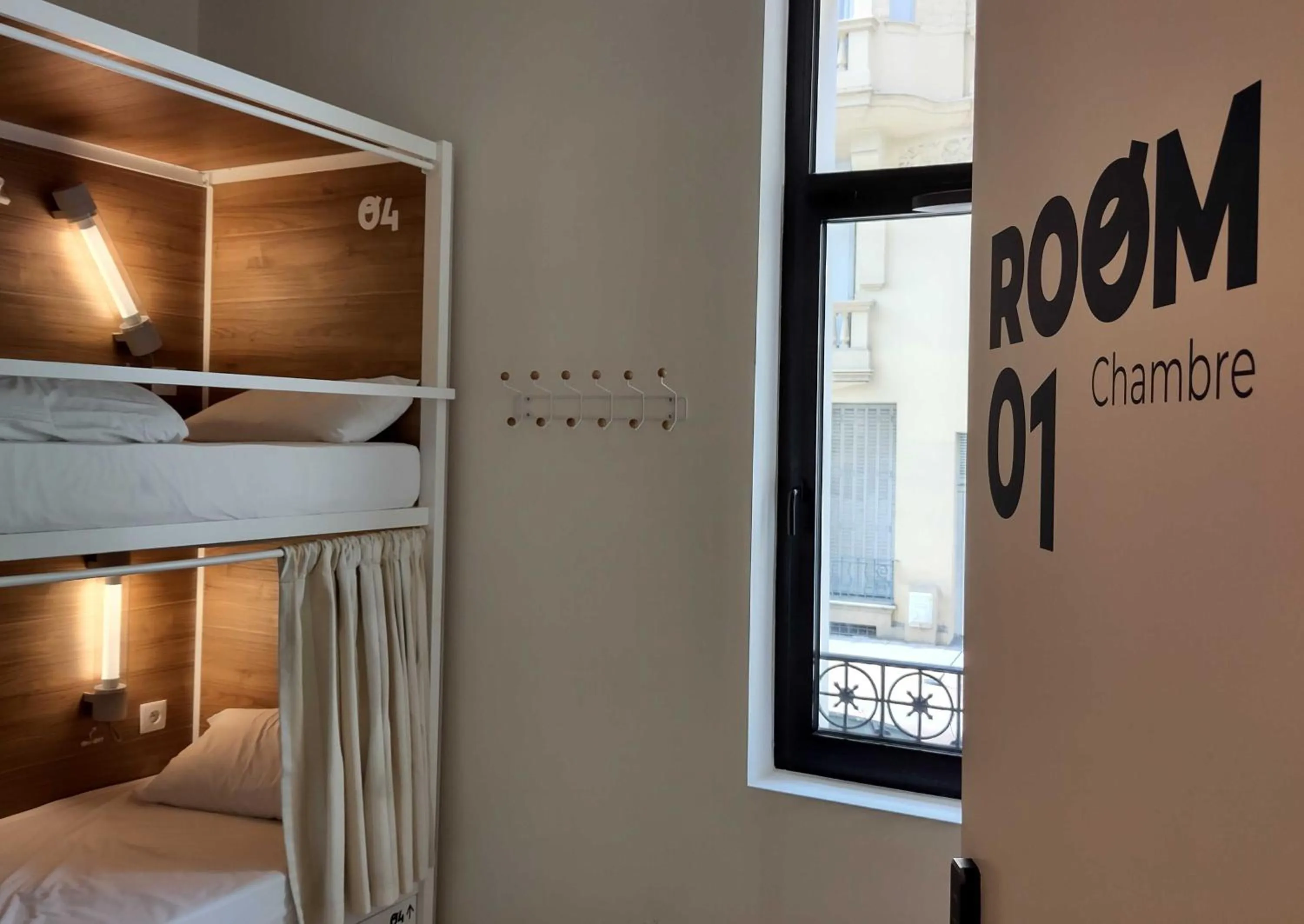 bunk bed, Bed in SLO Hostel Nice