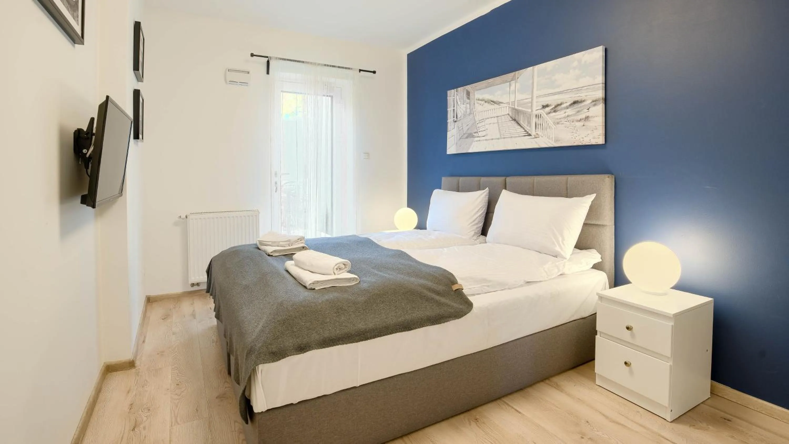 Bed in Baltic Residence, Sun & Snow