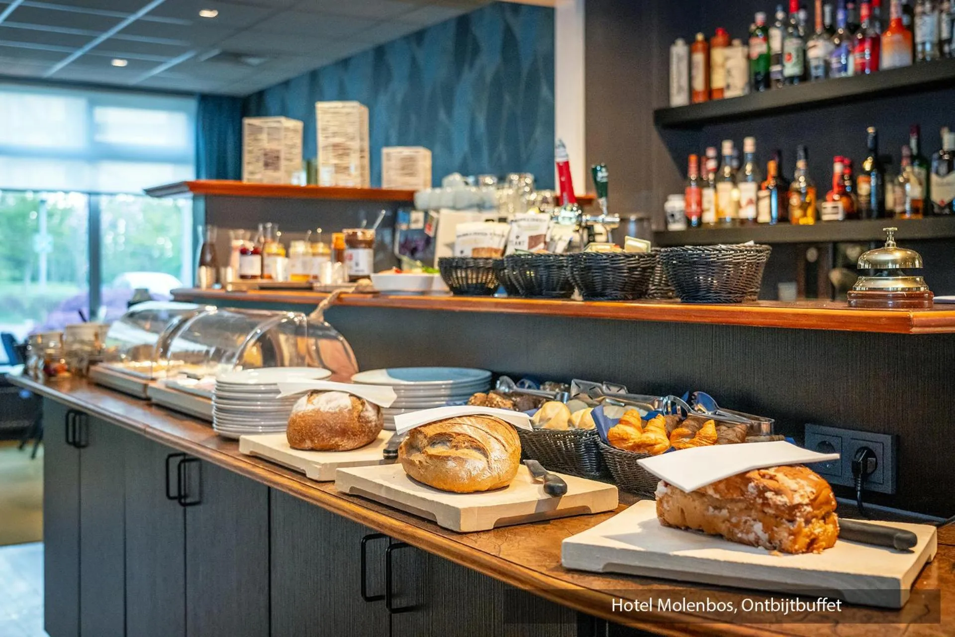 Buffet breakfast in Hotel Molenbos Texel