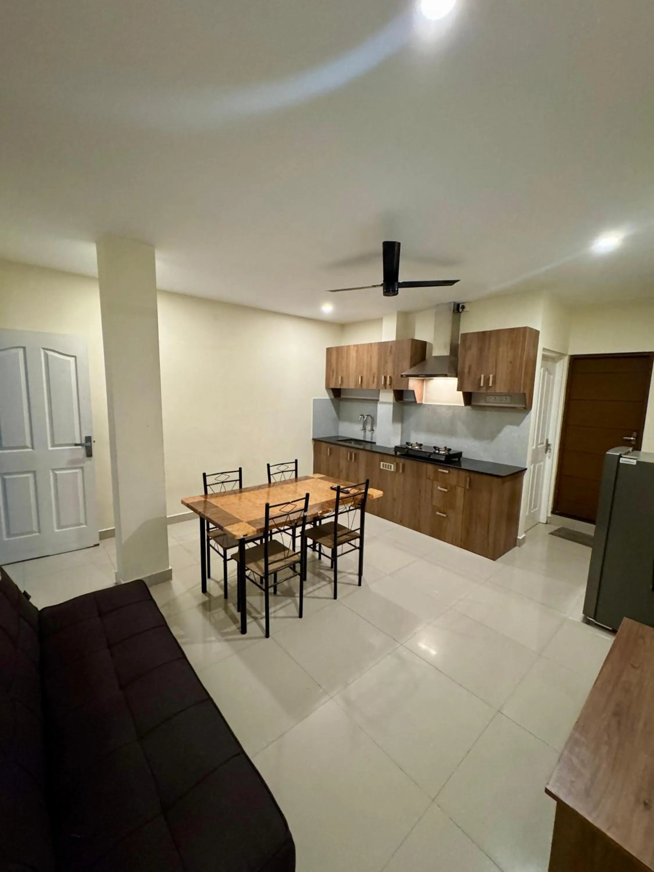 Kitchen or kitchenette in Heres Haut Residency