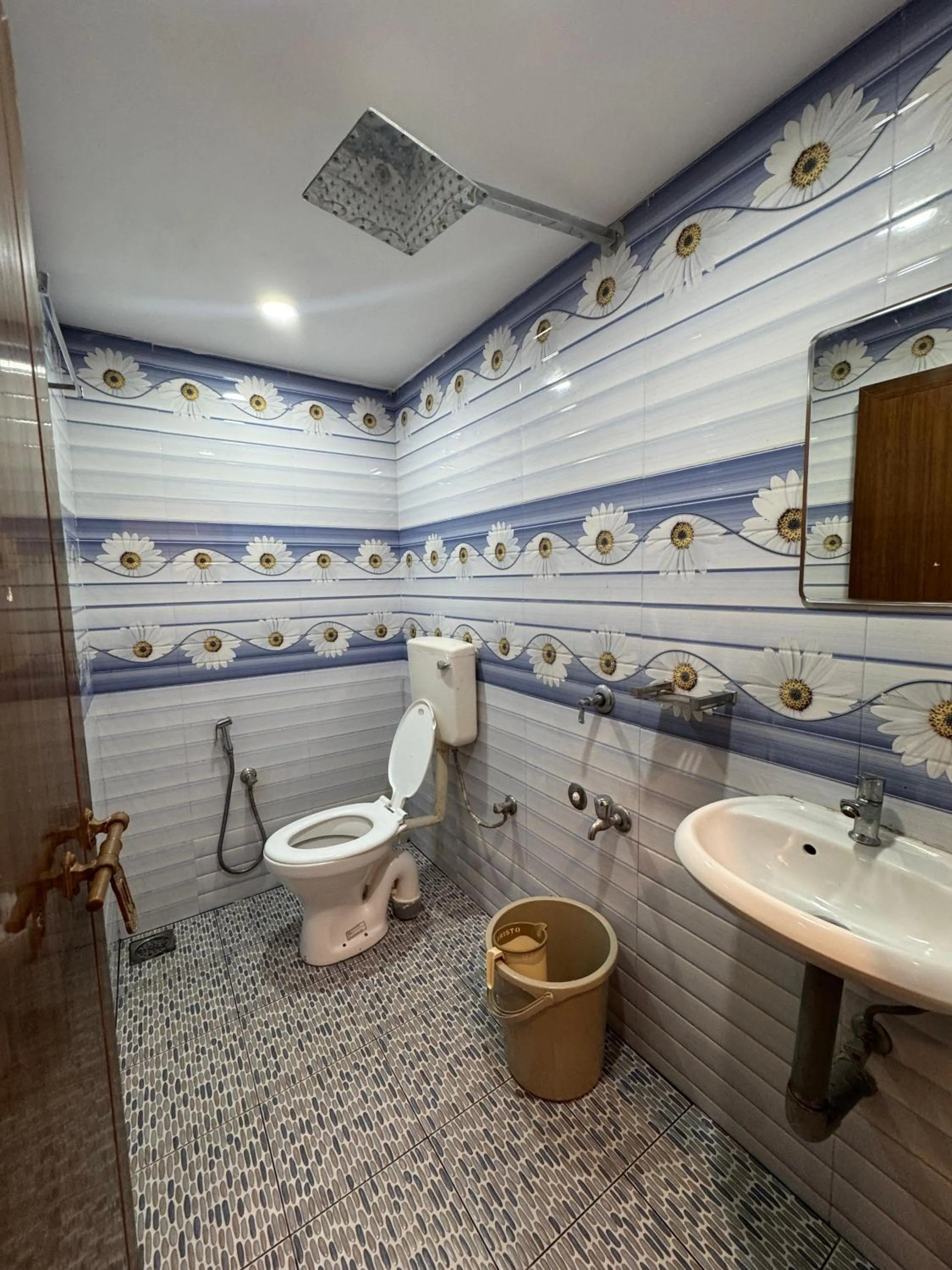 Toilet in Heres Haut Residency