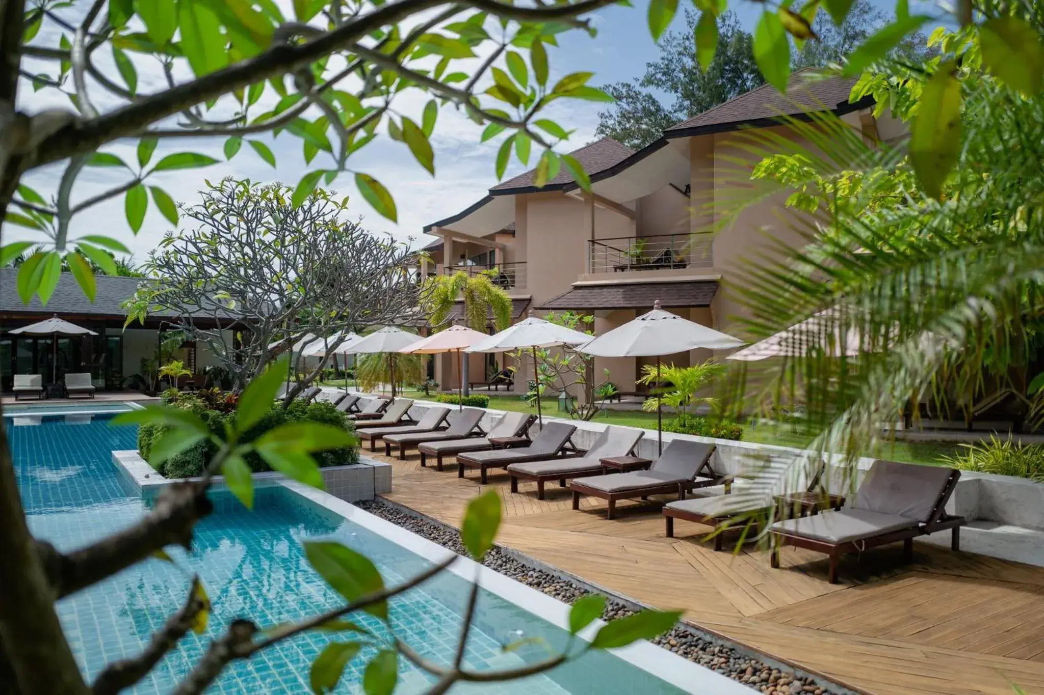 Swimming pool in Bundhaya Villas Swimming pool in Bundhaya Villas