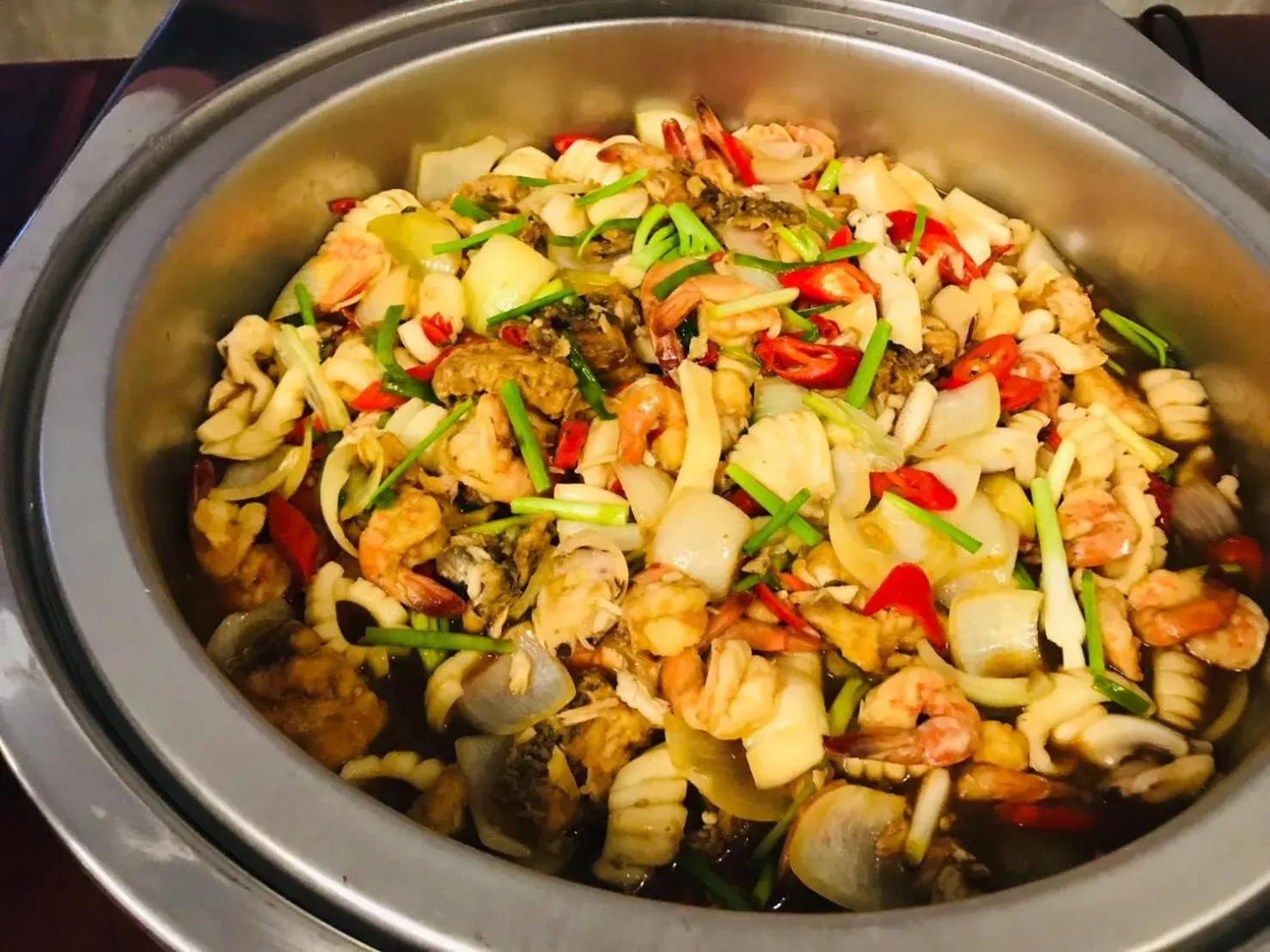 Asian breakfast in Bundhaya Villas Asian breakfast in Bundhaya Villas