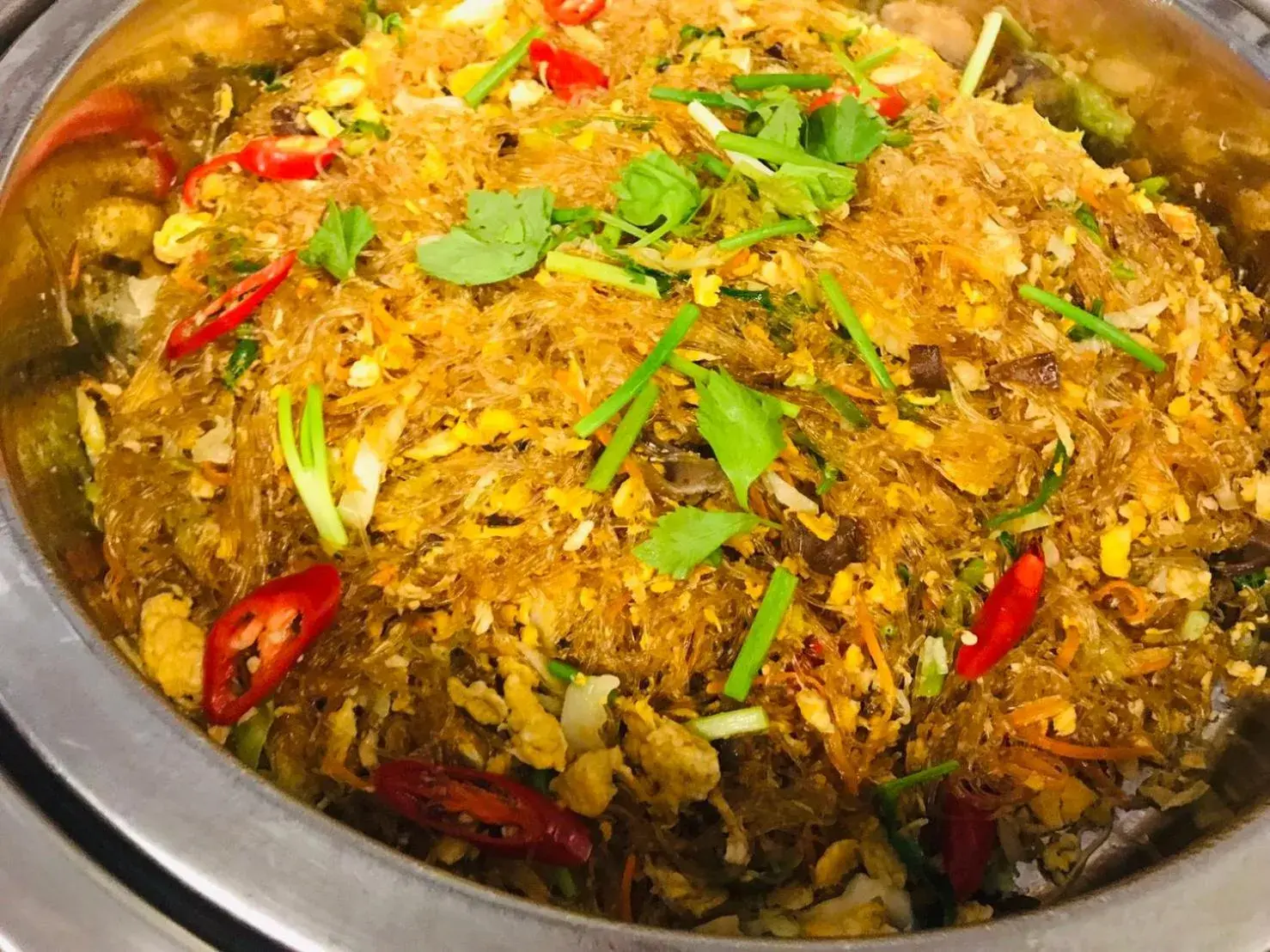 Asian breakfast in Bundhaya Villas Asian breakfast in Bundhaya Villas