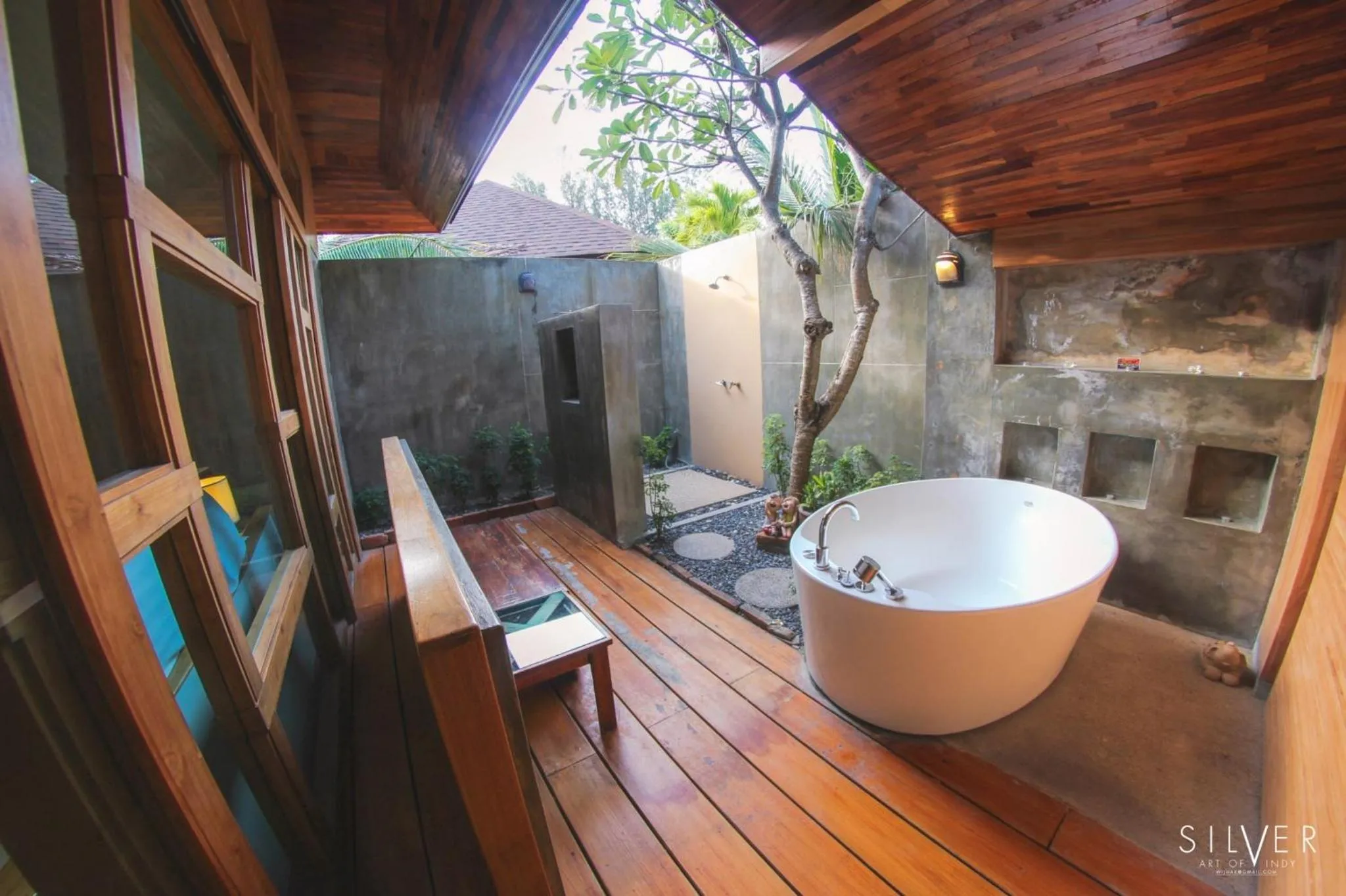 Hot Tub in Bundhaya Villas