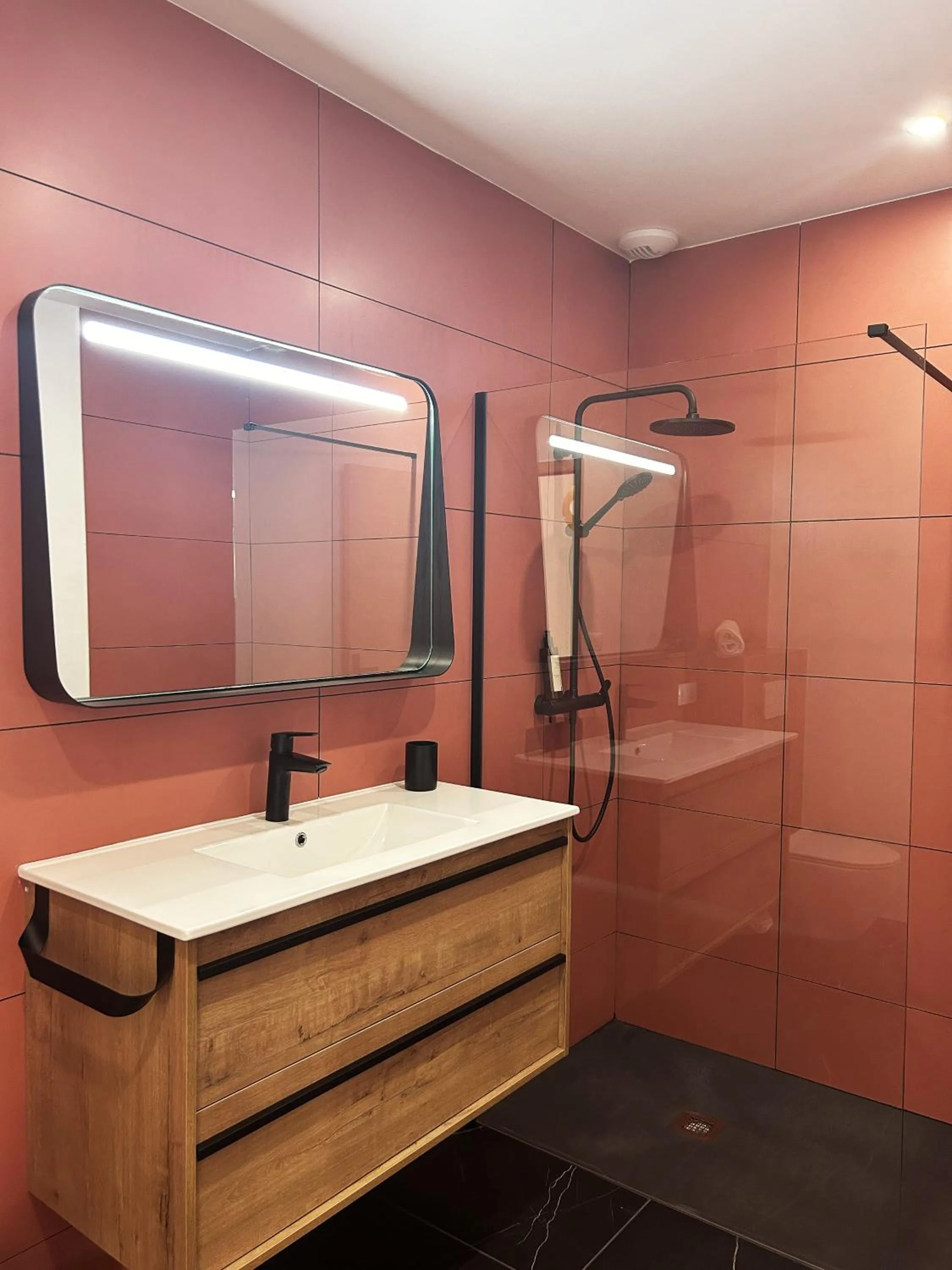 Bathroom in Hôtel A Stretta