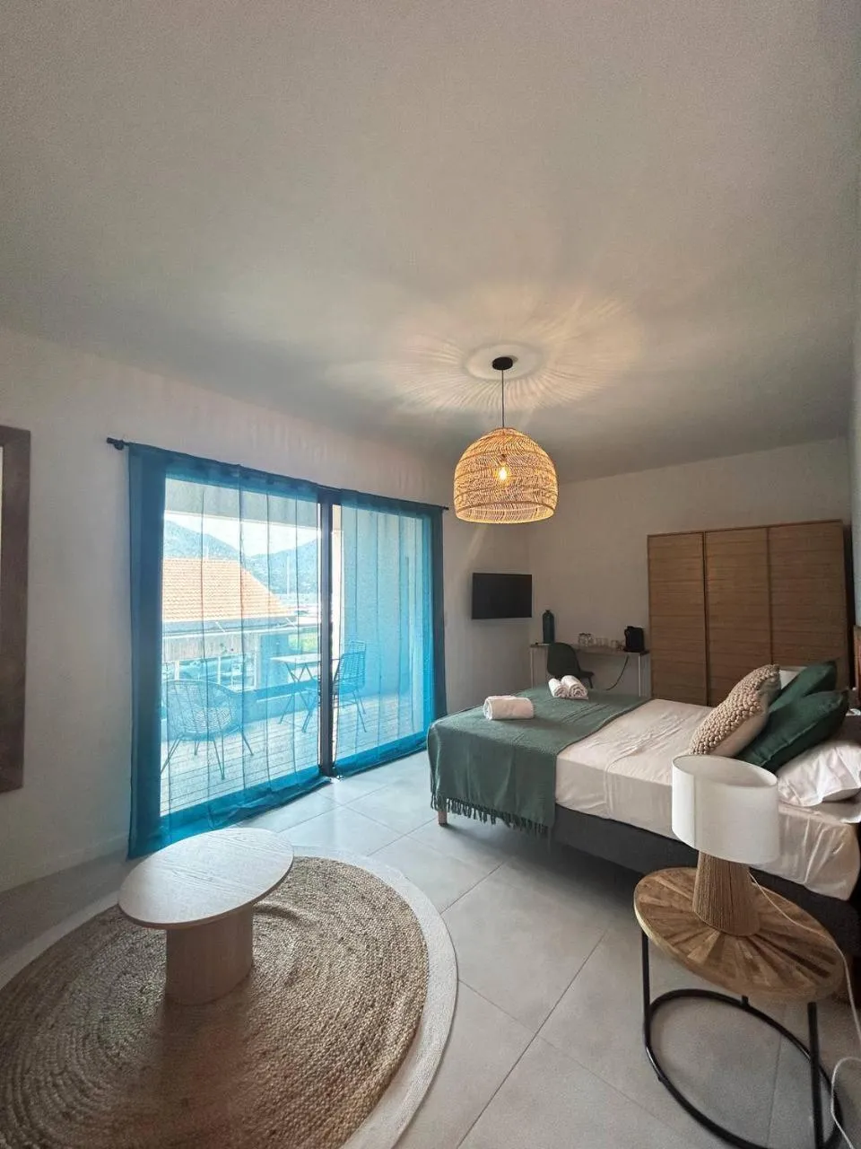 Photo of the whole room, Bed in Hôtel A Stretta