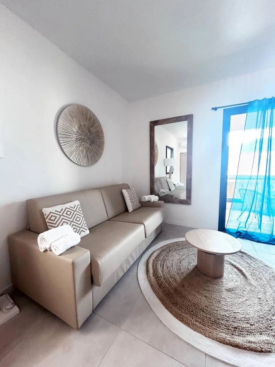 Seating area in Hôtel A Stretta