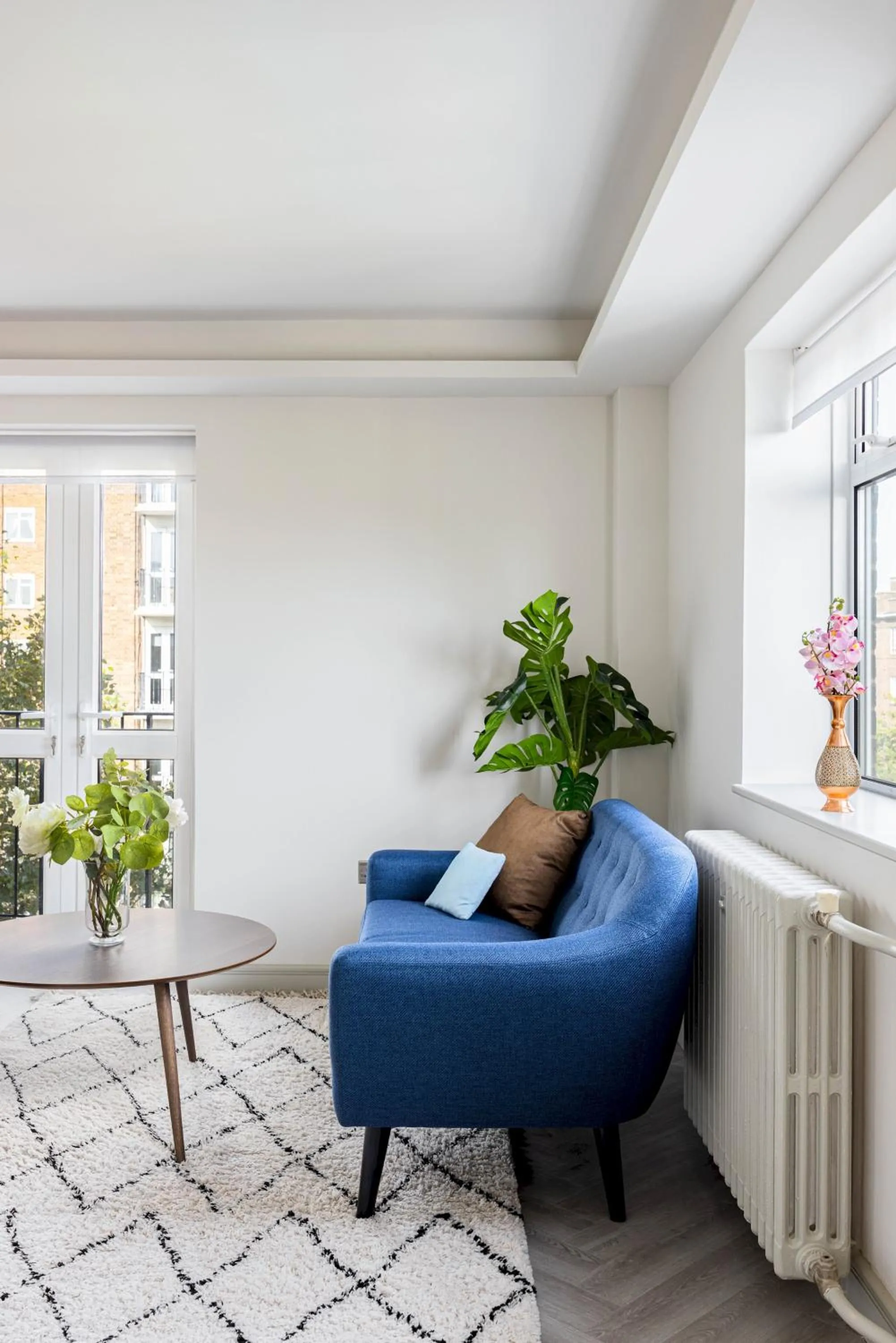 Lux Regents Park 2 bed 2 bath penthouse with AC